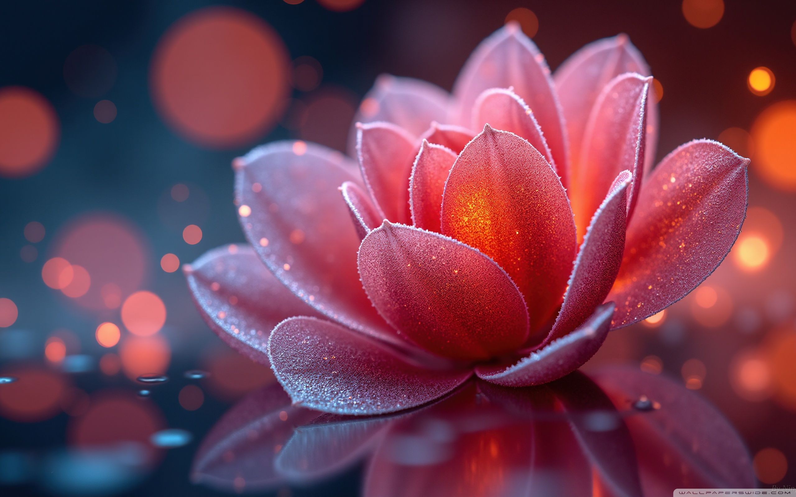2560x1600 Bokeh, Flower, Magic, Dreamlike, Background, Pink Flower, Glitter 4K UHD Wallpaper for UltraHD Desktop and TV : Widescreen and UltraWide Display : Dual Monitor
