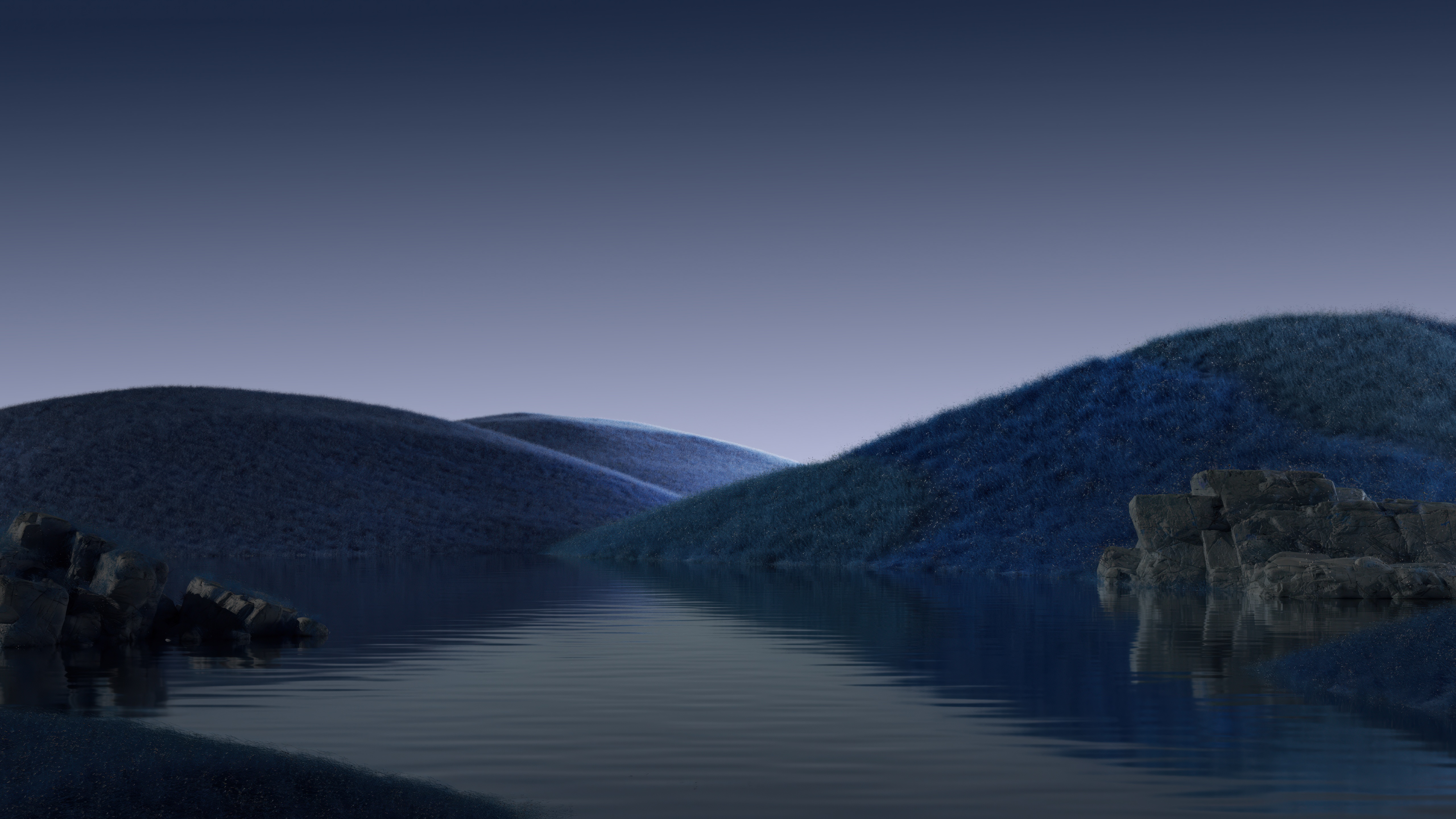 5120x2880 Wallpaper nature, beauty, landscape, nature, peaceful, Body Of Water, Dreamlike, Blue aesthetic for mobile and desktop, section природа, resolution 5120x2880