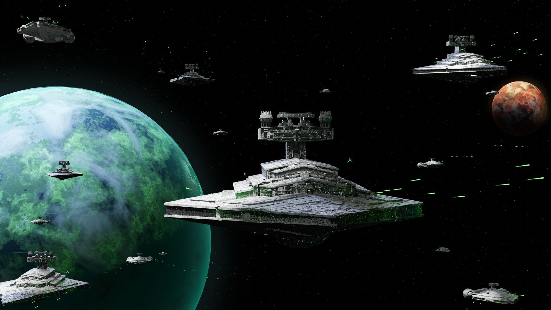 1920x1080 Imperial navy fleet wallpaper