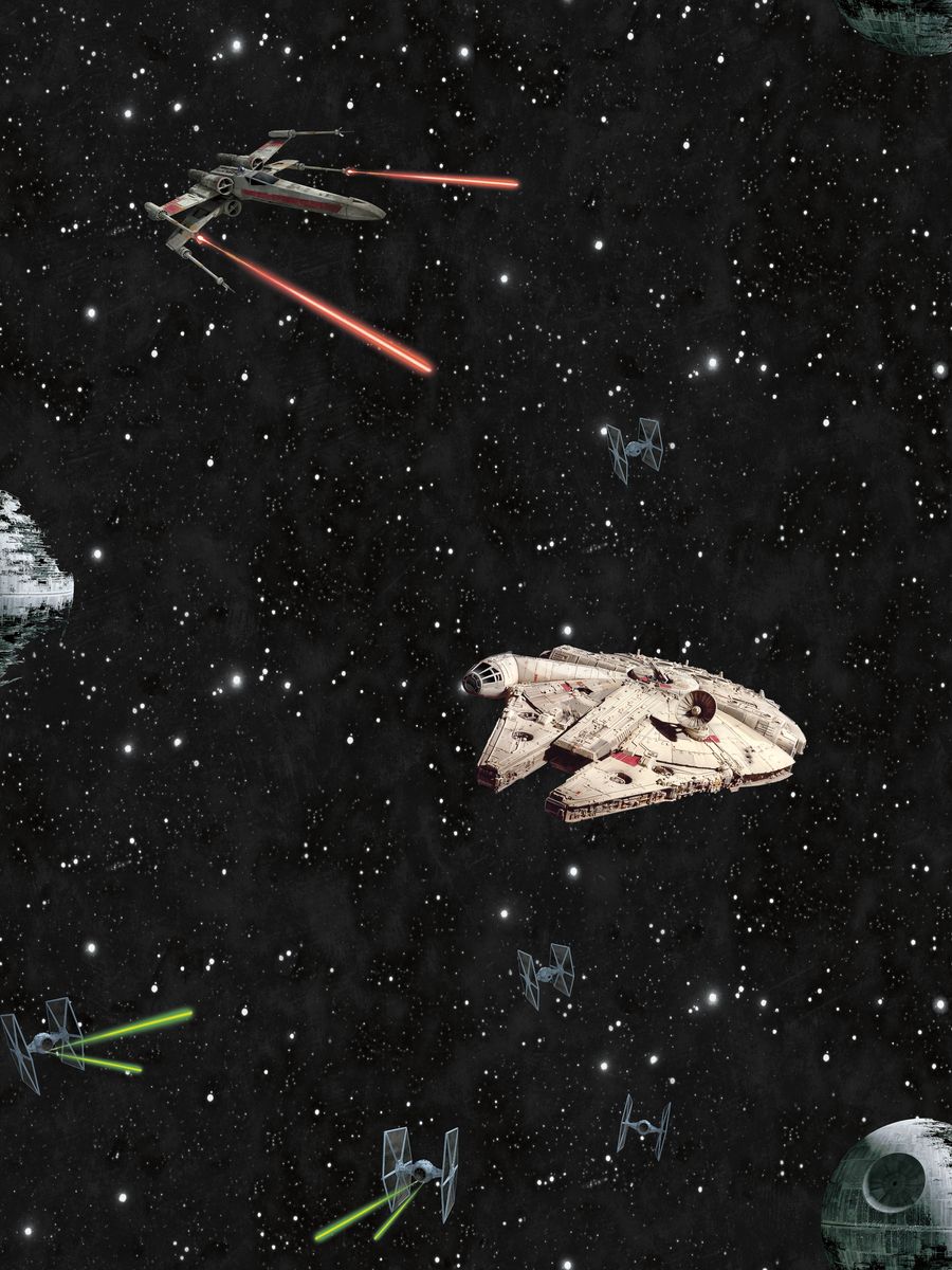 900x1200 Star Wars Classic Ships Wallpaper