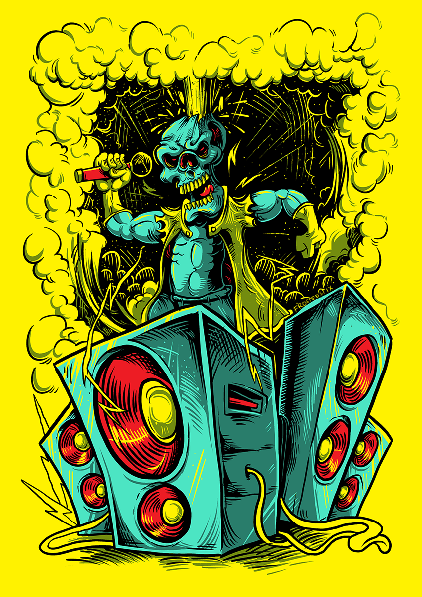 850x1202 Screamo by BryanV on Newgrounds