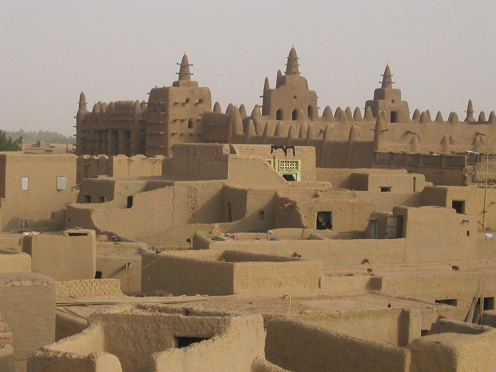 1024x768 Timbuktu, Mali. Image taken by Dr. Heinz Ruther and his te