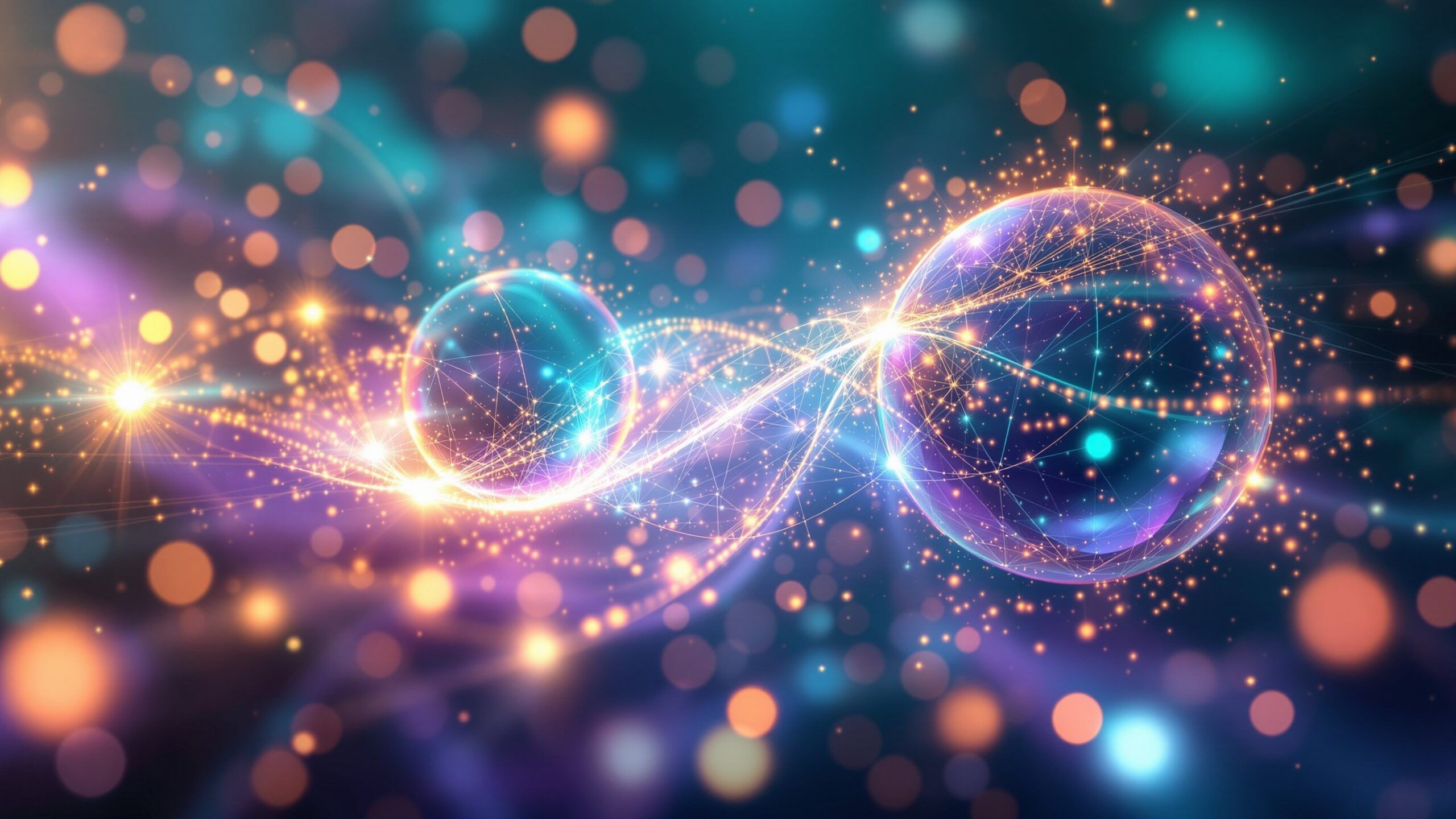 2560x1440 Quantum Entanglement Explained: How Particles Stay Connected Across Space Mechanics Street