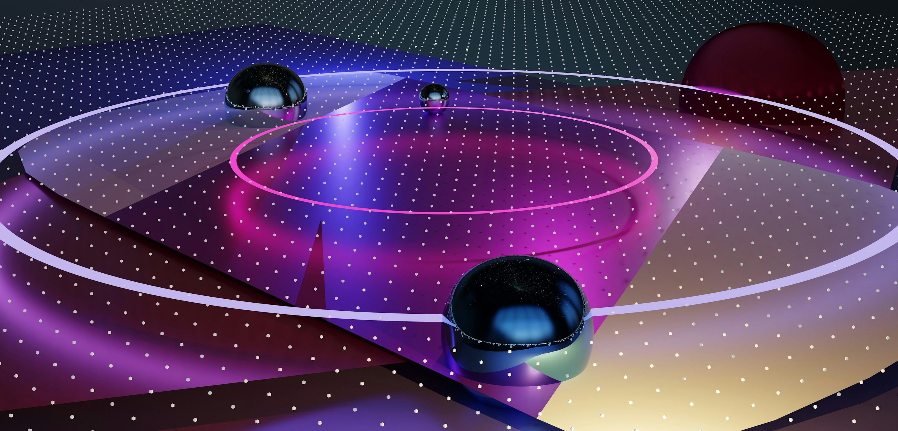 3000x1440 Quantum Entanglement Wallpaper