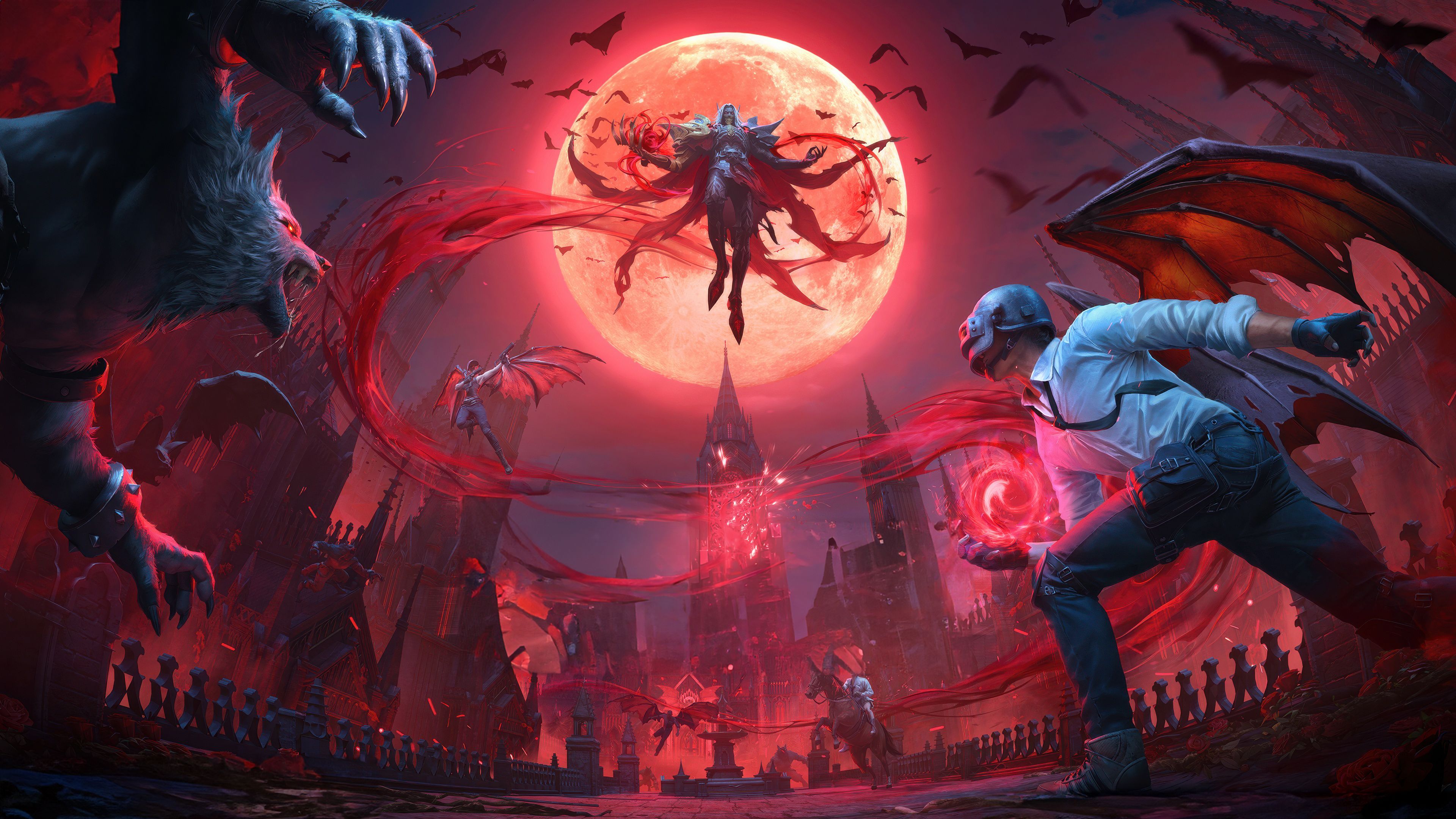 3840x2160 Pubg The Crimson Bloodmoon Awakening Wallpaper, HD Games Wallpaper, 4k Wallpaper, Image, Background, Photos and Picture
