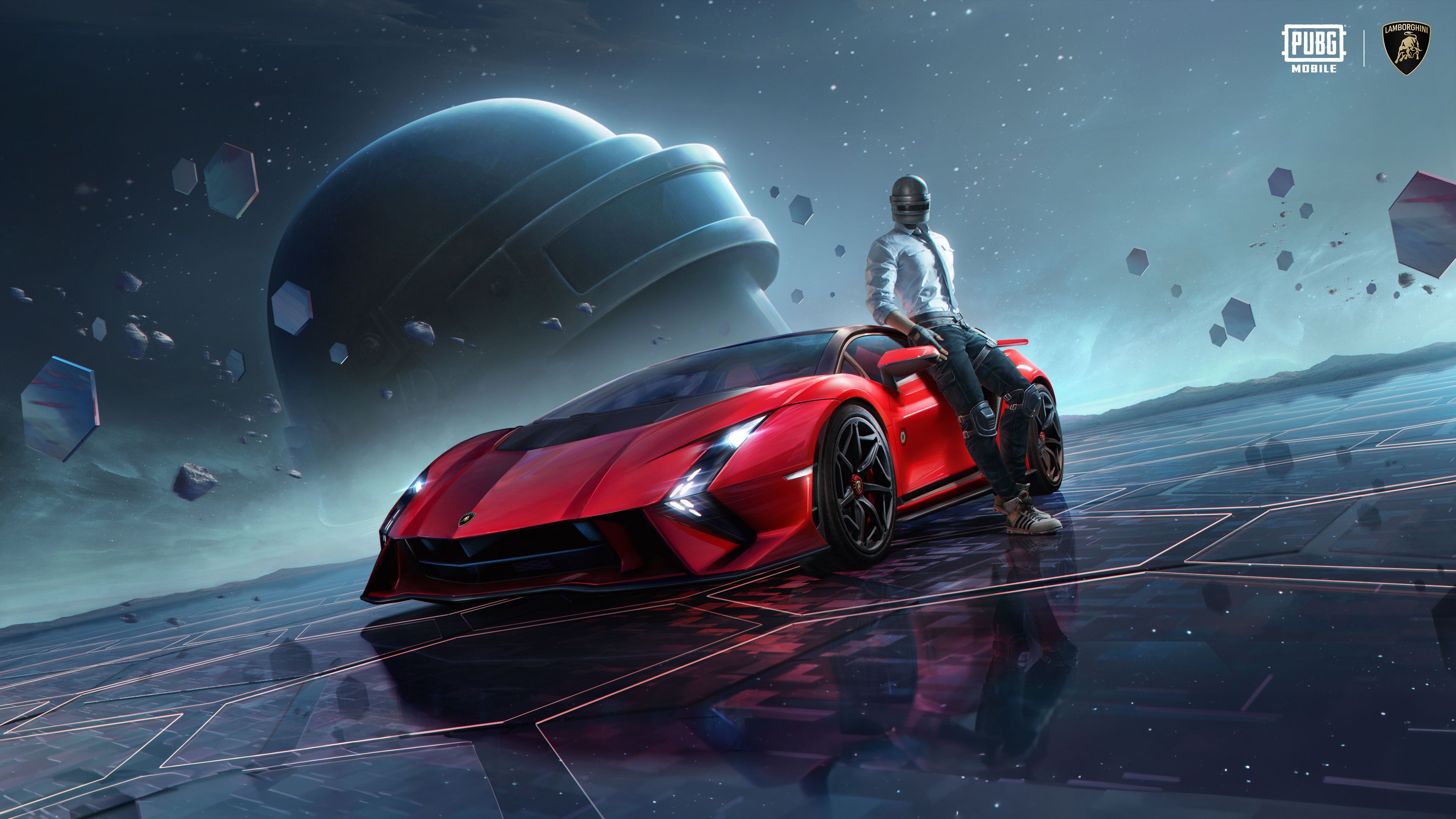 3840x2160 PUBG MOBILE Wallpaper 4K, Lamborghini Invencible