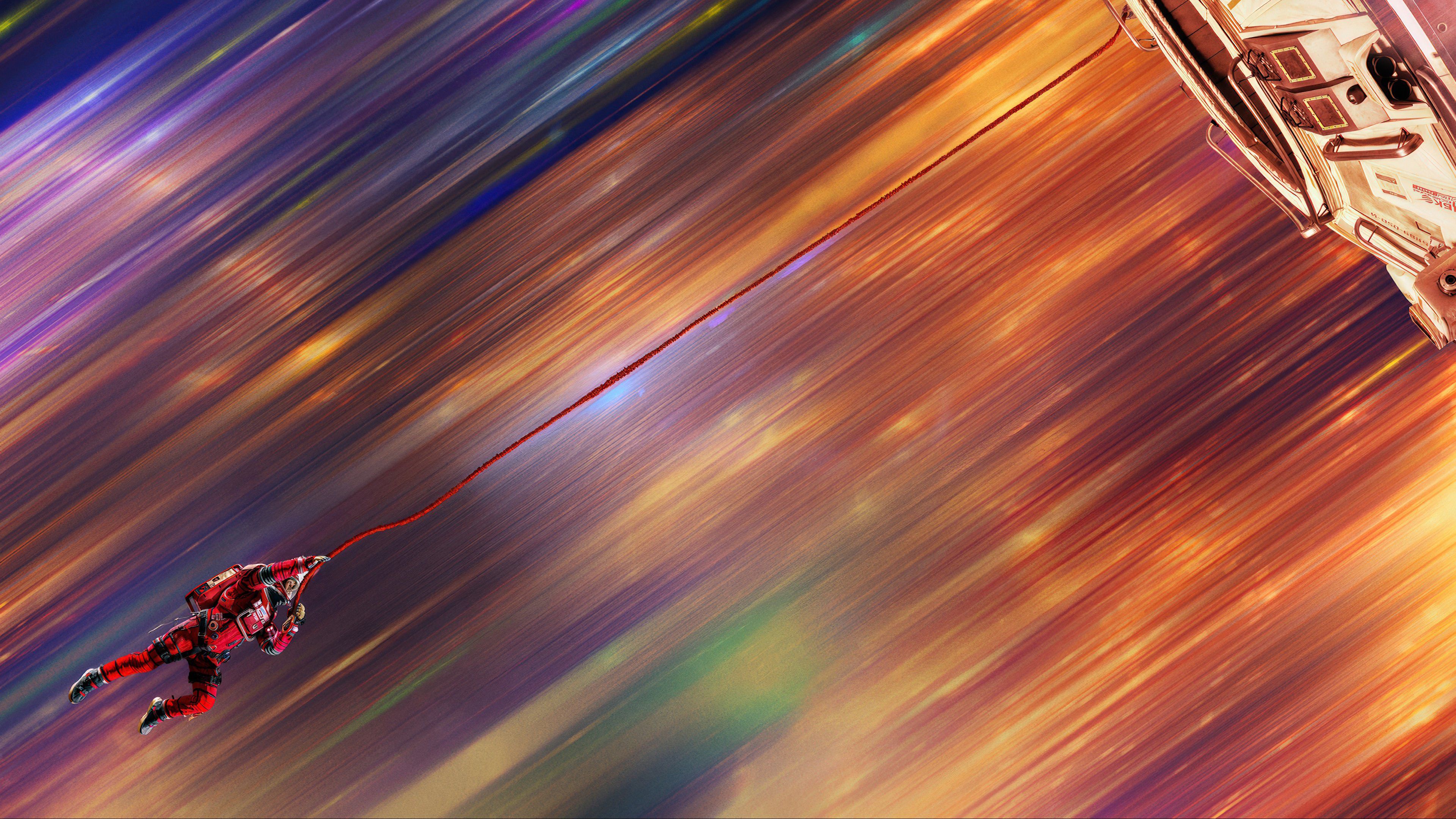 3840x2160 Project Hail Mary 4K Ultra HD Movie Wallpaper: Cosmic Rescue in Action