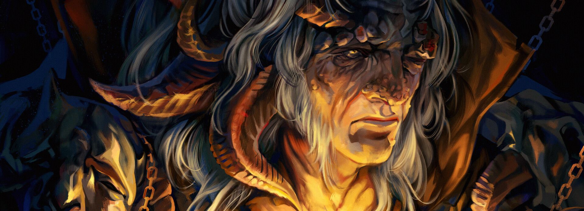 1920x695 Morgott, The Omen King. Elden Ring fanart