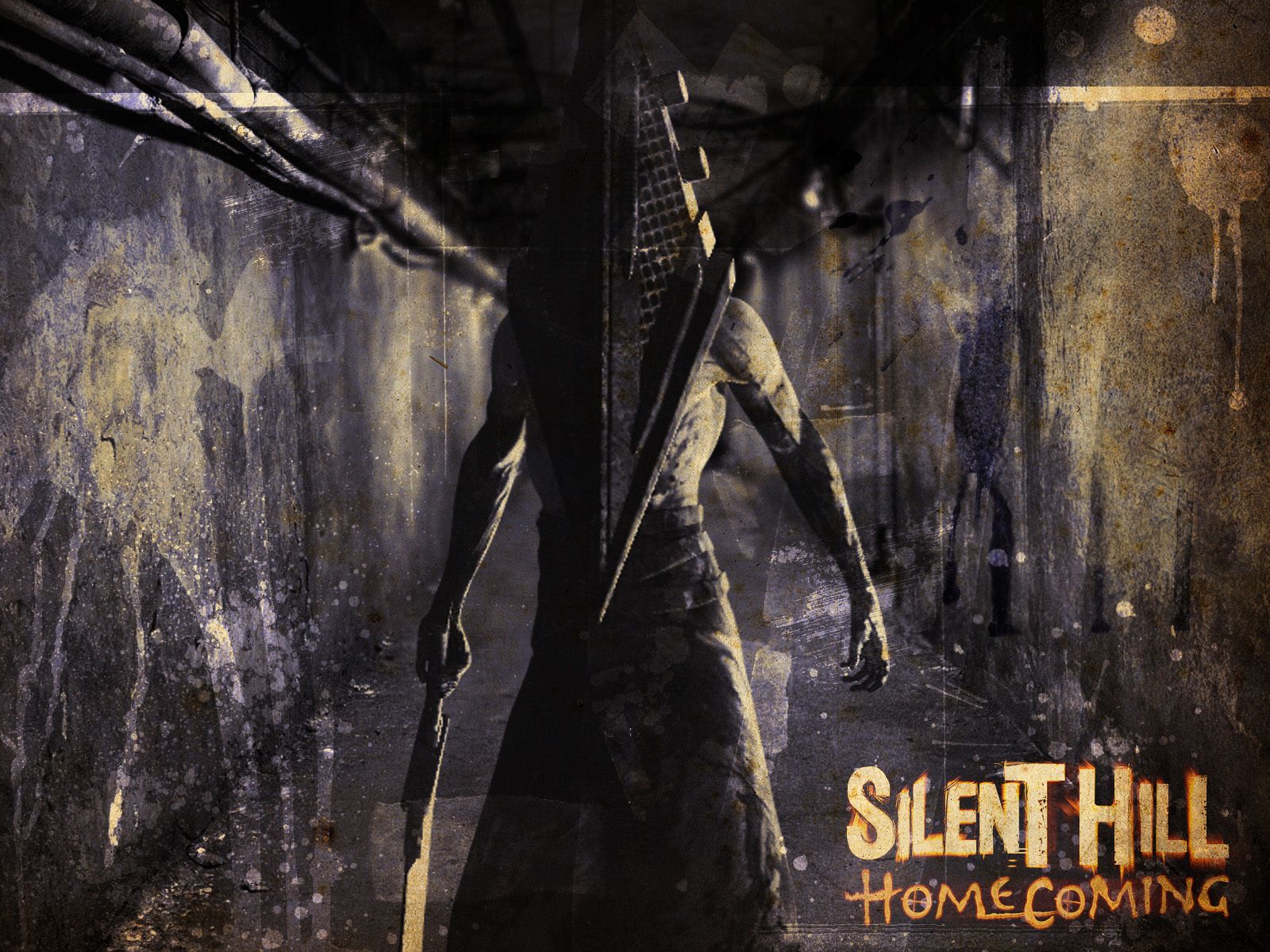 1600x1200 Silent Hill HD Wallpaper: Iconic Horror Video Game Scene