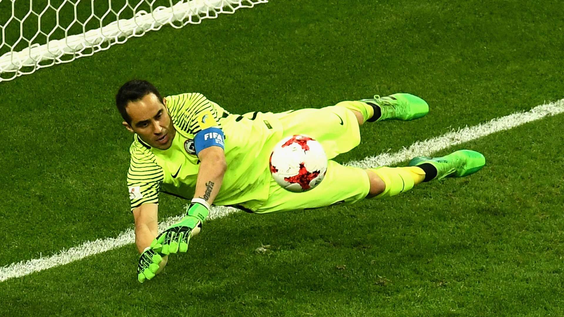 1920x1080 Confederations Cup: 'Where has this Claudio Bravo been?!' react to Man City goalkeepers penalty heroics. Goal.com US