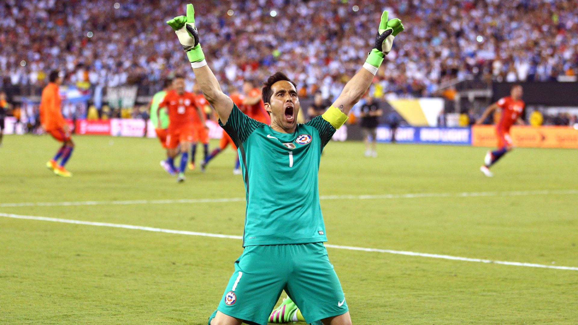 1920x1080 From group stage goat to shootout savior: Claudio Bravo steps up for Chile in Copa America triumph