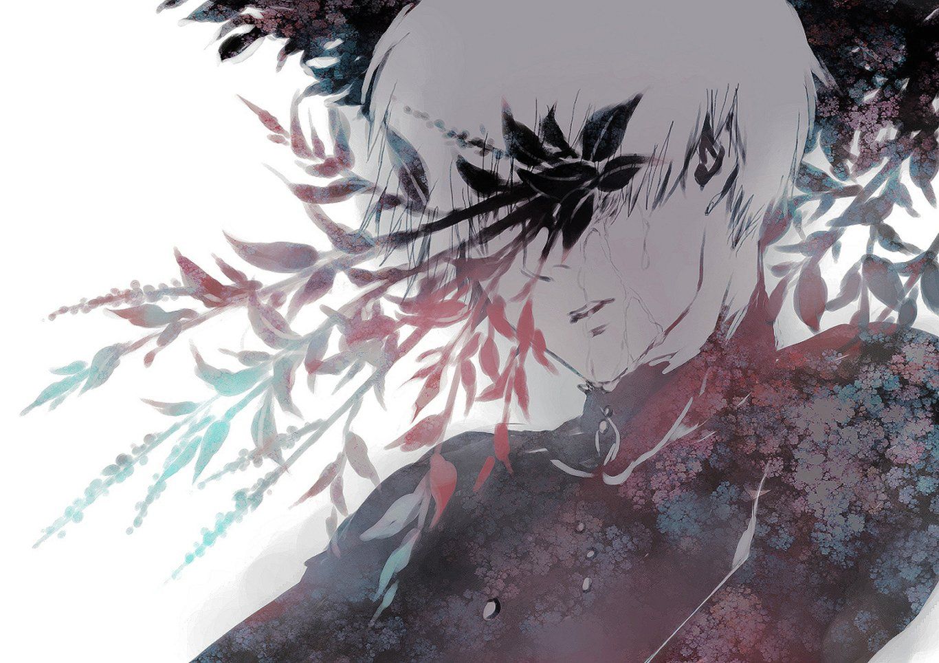 1366x964 Ken Kaneki HD Wallpaper Ghoul Aesthetic