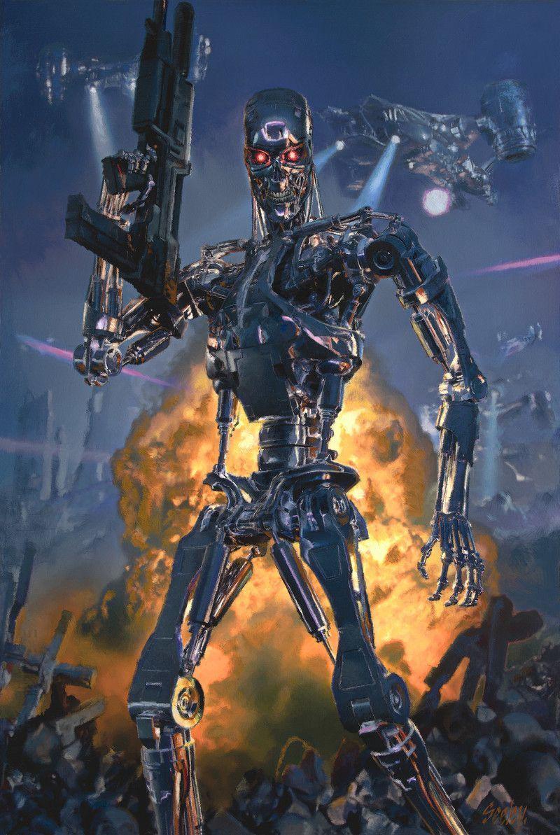 800x1193 Terminator Future War by Dave Seeley on ArtStation