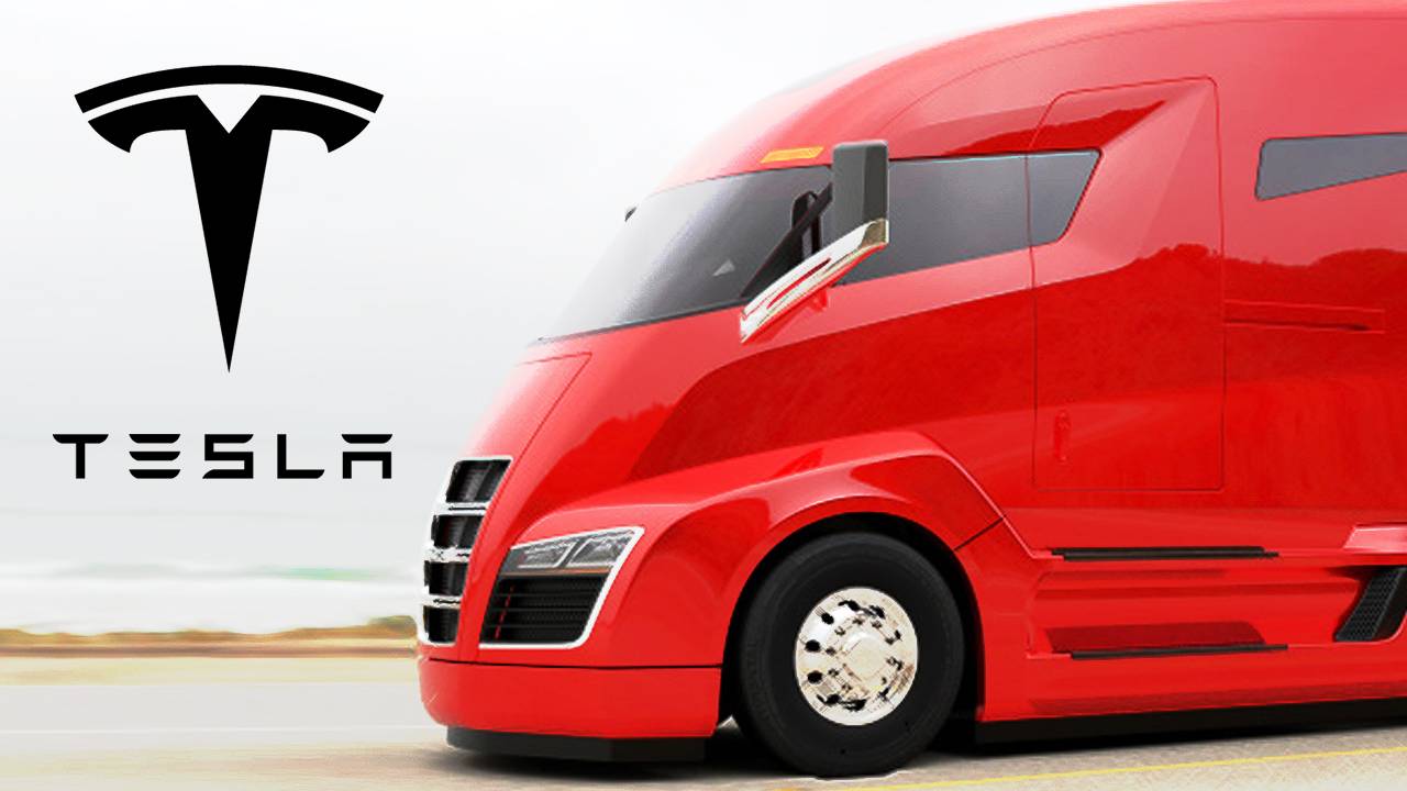 1280x720 Tesla Semi Truck Wallpaper