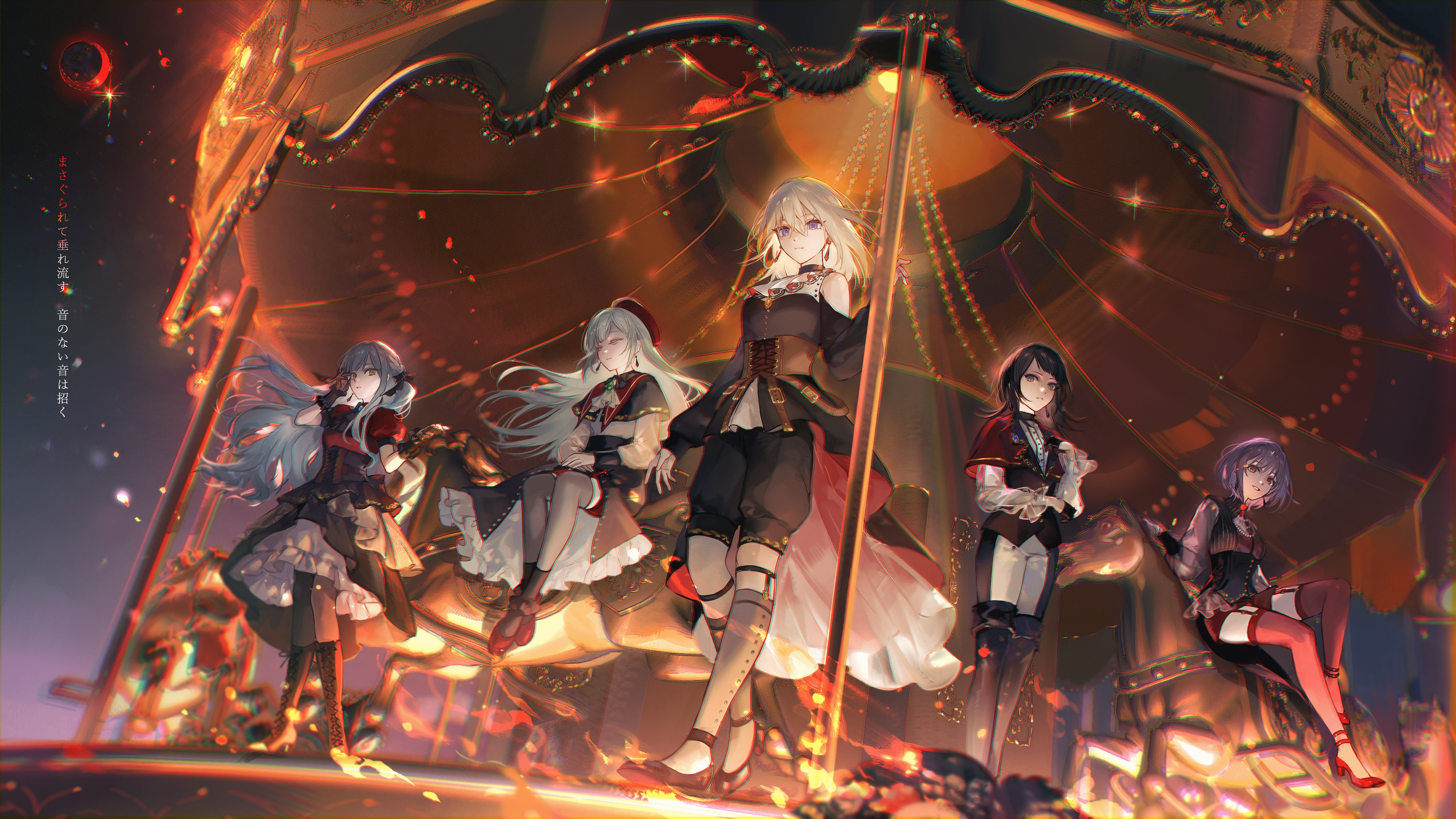 3840x2160 BanG Dream! Ave Mujica HD Wallpaper by Sanmen Anime Image Board