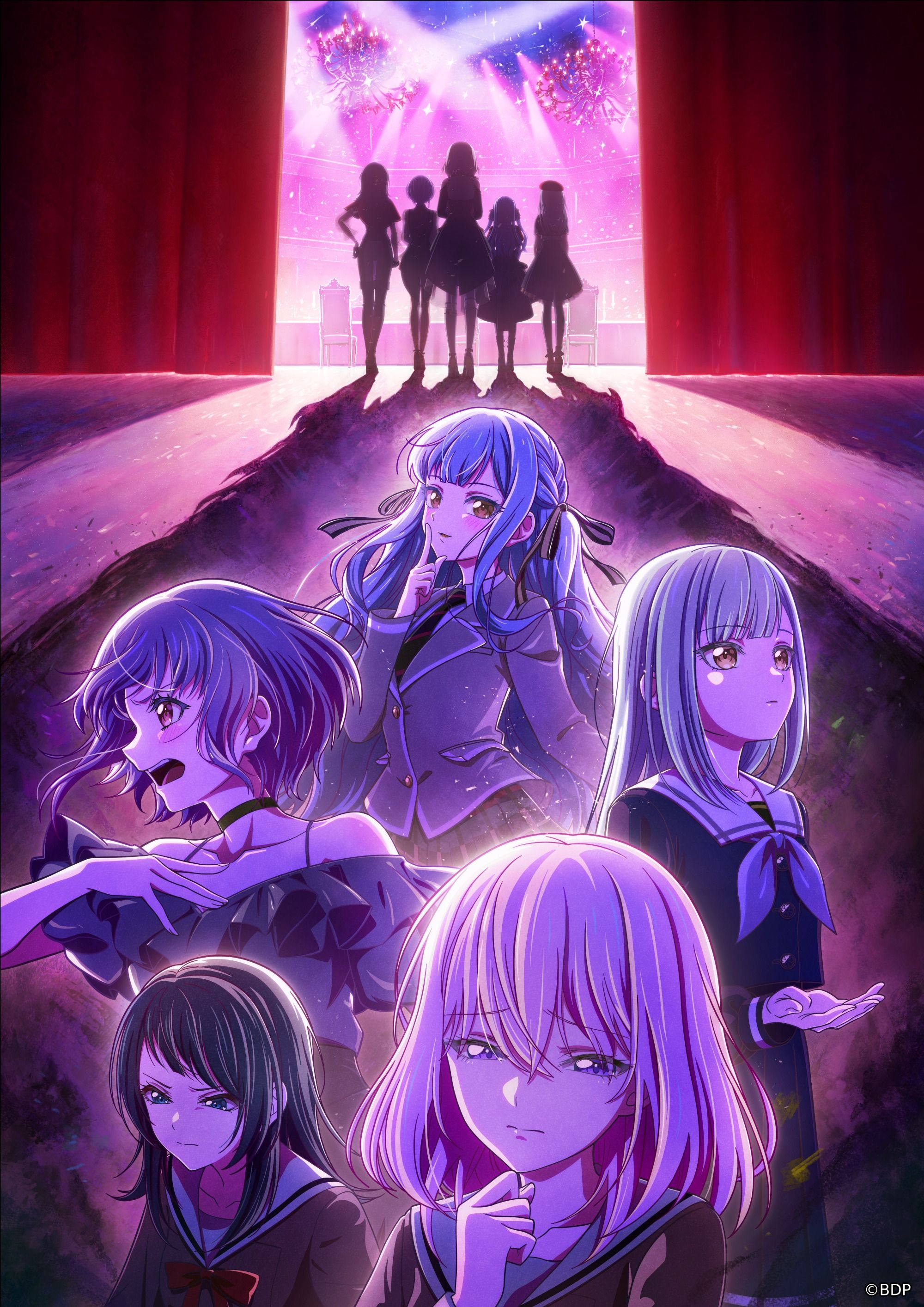 2000x2828 Anime Main Key Visual Mujica. Official art list. BanG Dream!. Bandori Party Dream! Girls Band Party