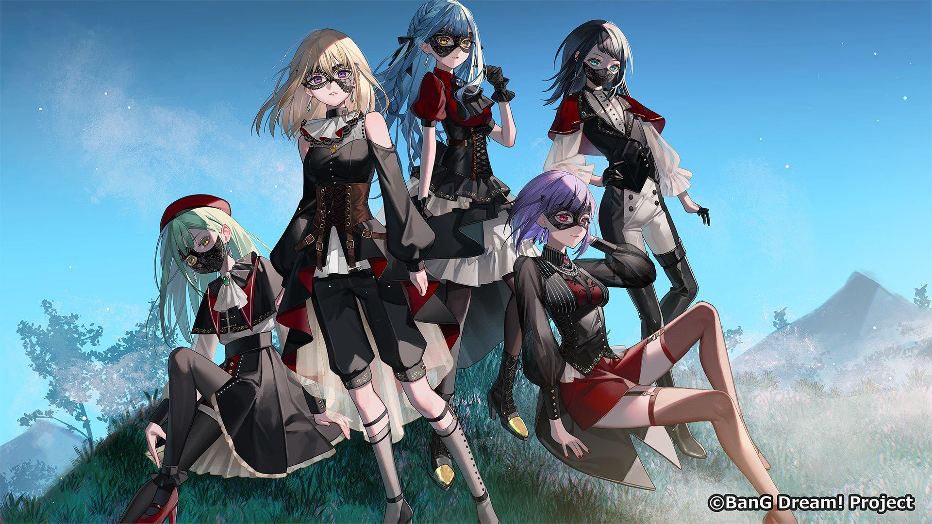 1920x1080 Official Illustration of Ave Mujica for Symbol IV : Earth MV