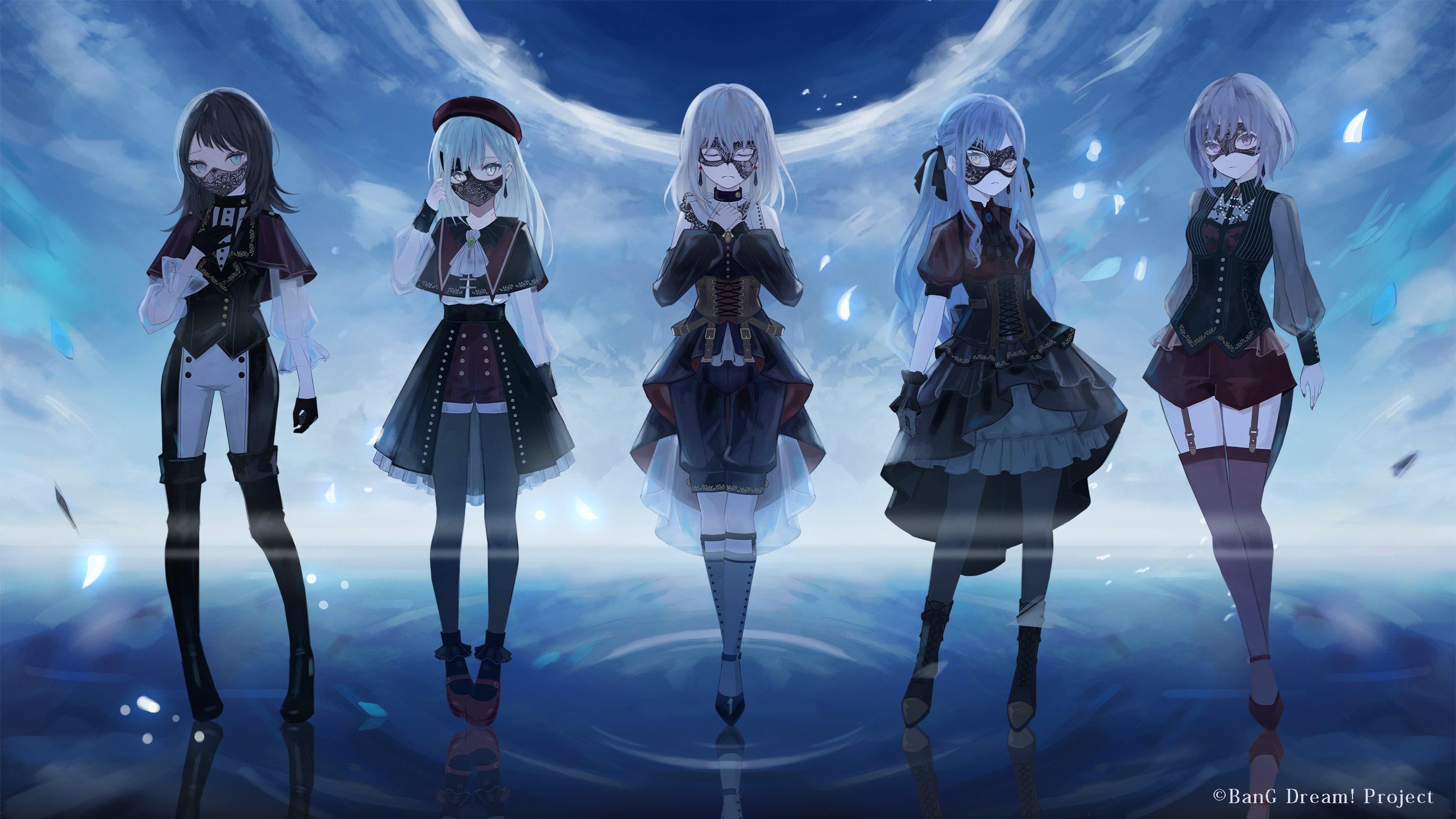 2756x1550 The Official Illustration for Ave Mujica's New Song『Symbol III : ▽』by lama @lama_064