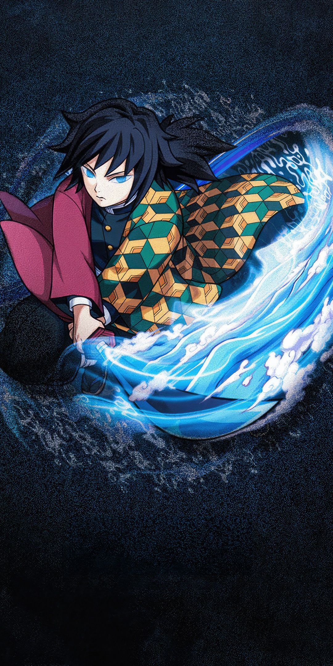 1080x2160 Giyu Tomioka Wallpaper 4K, Demon Slayer: Kimetsu no Yaiba