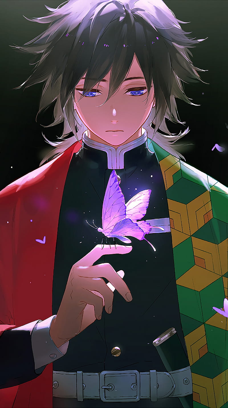 800x1432 HD giyu tomioka wallpaper