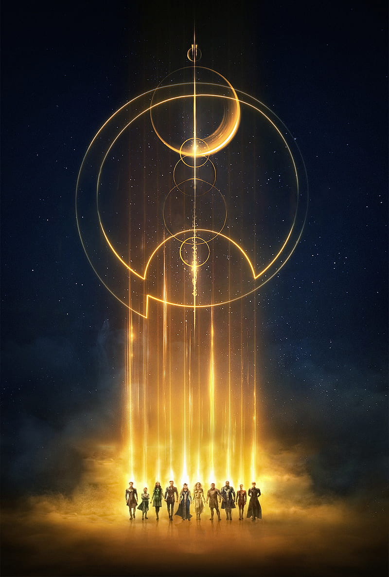 800x1185 Poster of Eternals Movie, HD phone wallpaper