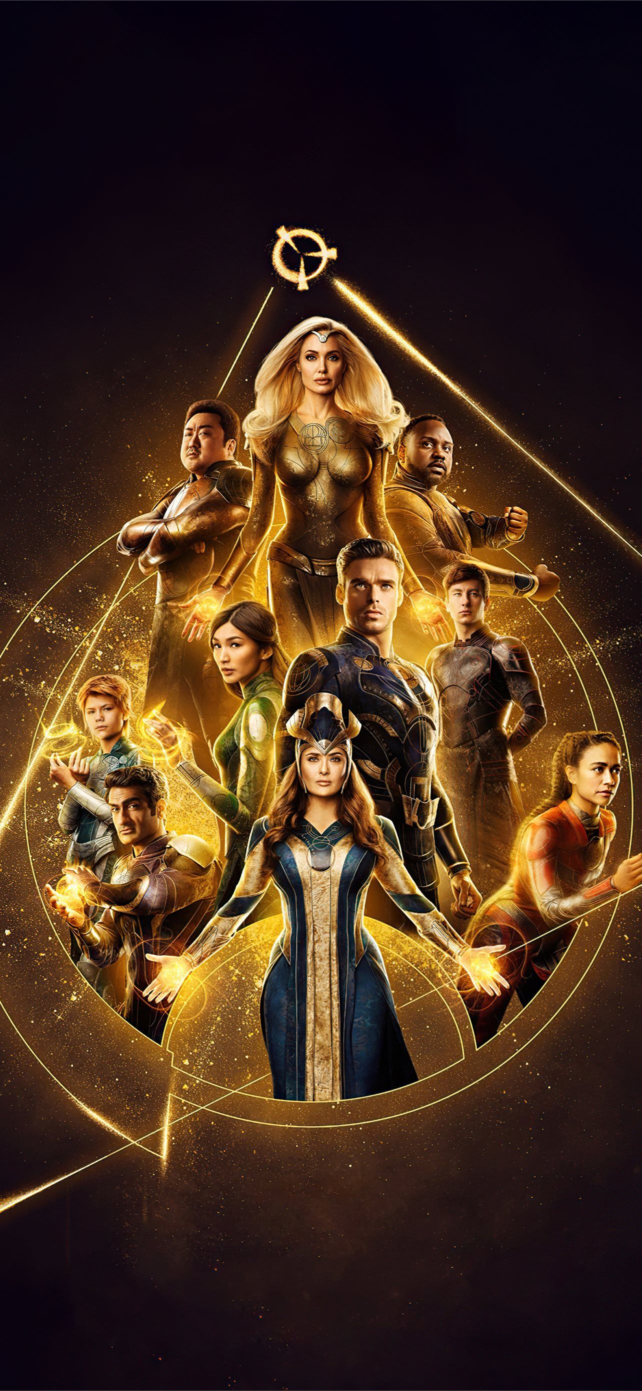 1284x2778 eternals poster iPhone Wallpaper Free Download