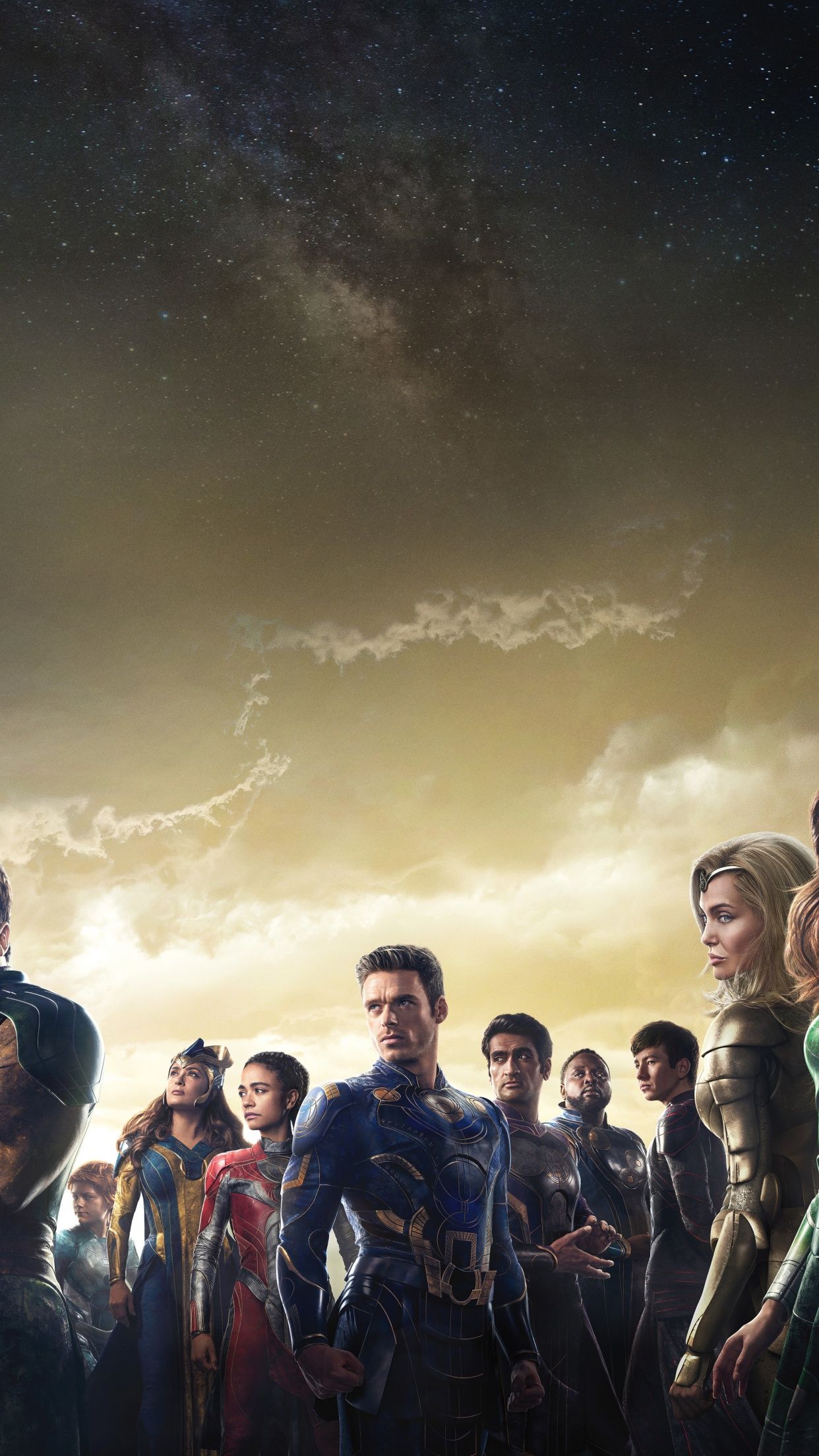 1242x2208 Eternals Wallpaper 4K, Marvel Comics, 2021 Movies