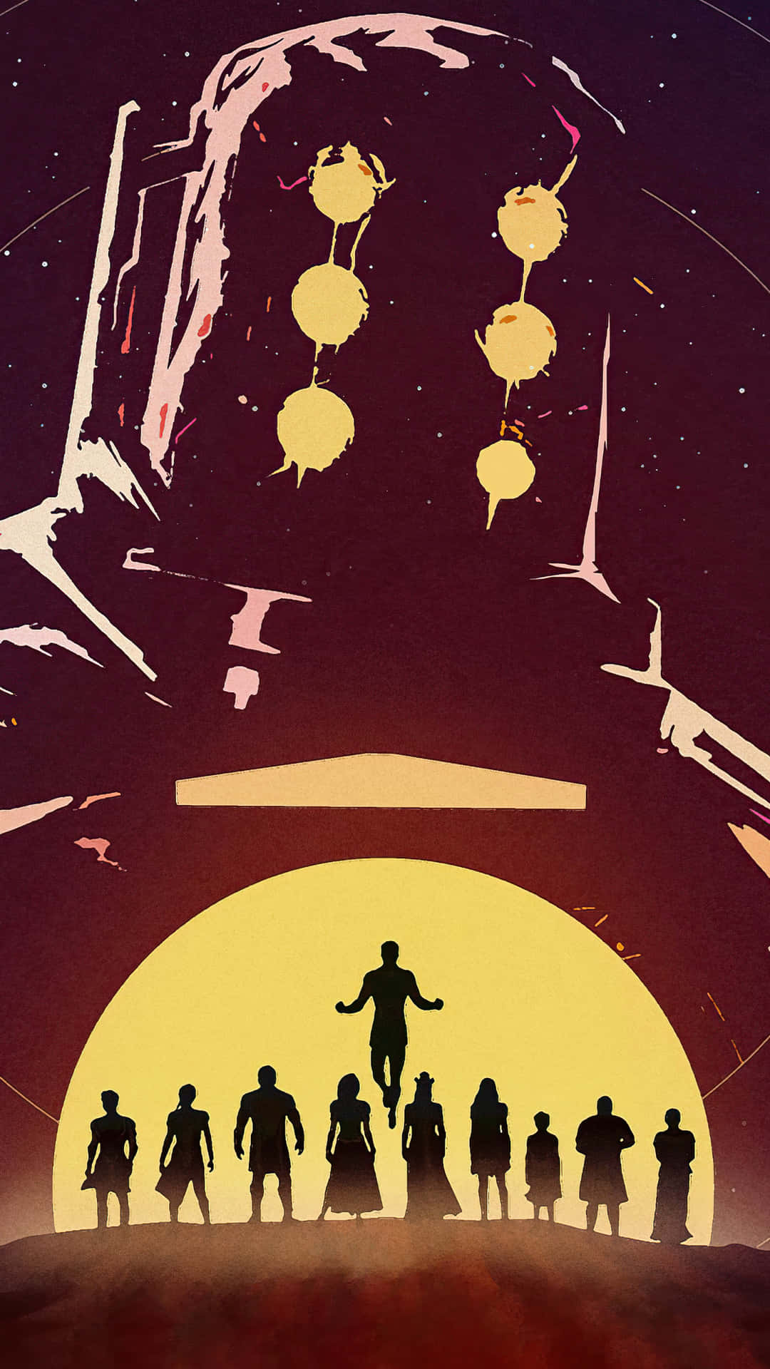 1080x1920 Download Eternals Movie Vector Fanart Wallpaper