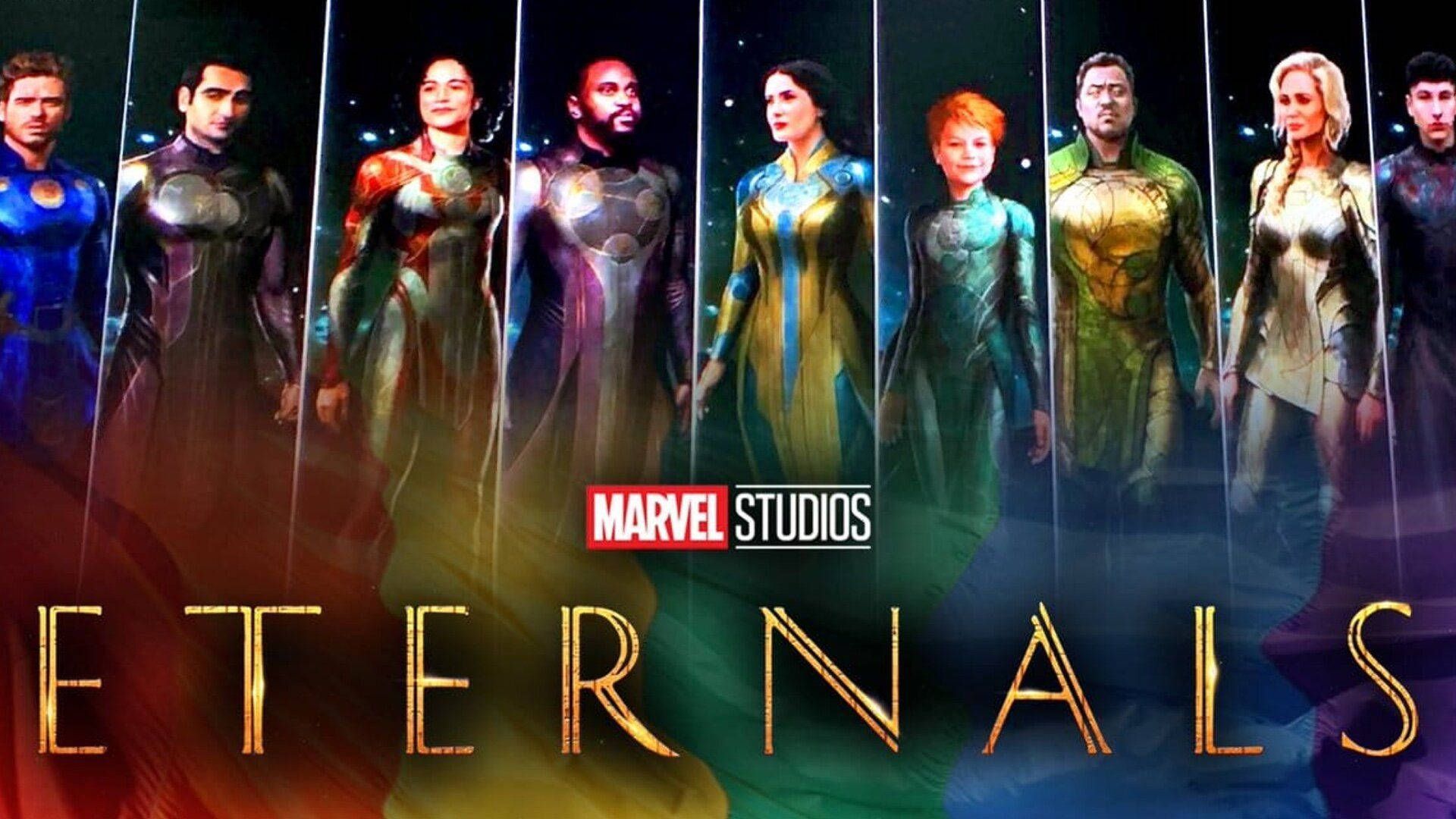 1920x1080 Download Eternals Comic Characters Poster Wallpaper