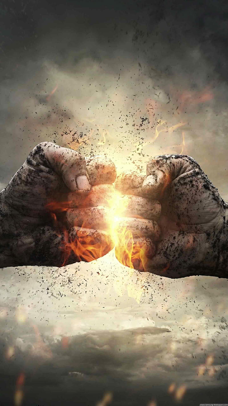 800x1422 Box hands, fight, storm, HD phone wallpaper