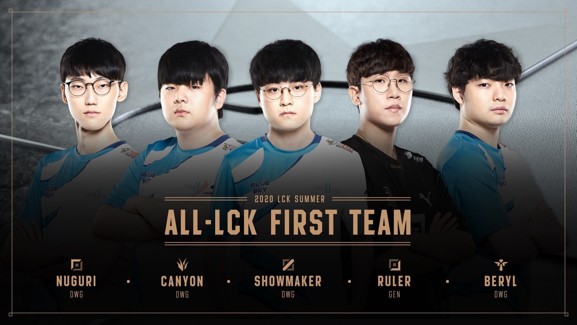 1920x1080 All LCK First Team And Regular Season MVP Announced