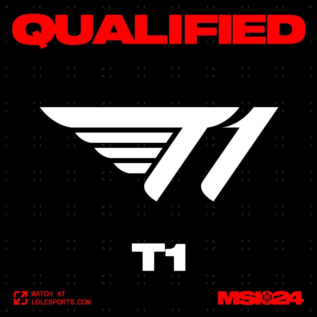 1080x1080 WELCOME TO #MSI2024: Congratulations To Current World Champions On Qualifying For The 2024 Mid Season Invitational! #LCK