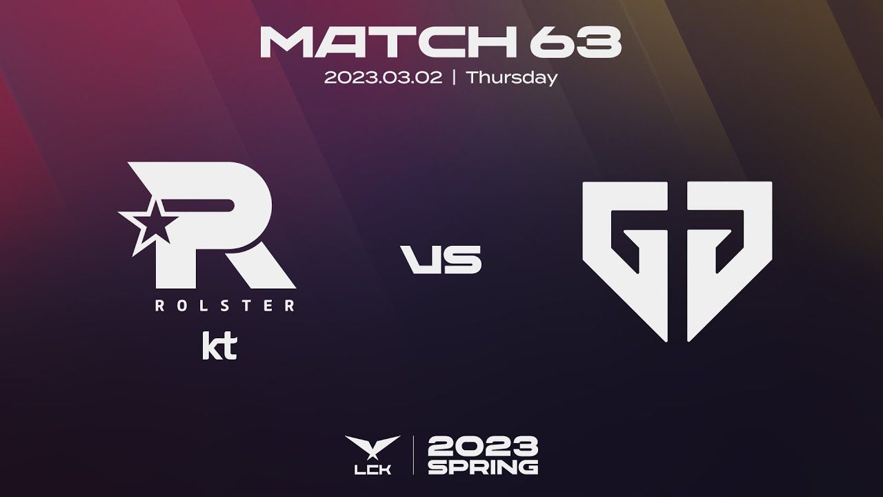 1280x720 KT vs GEN. Match63 Highlight 03.02 LCK Spring Split