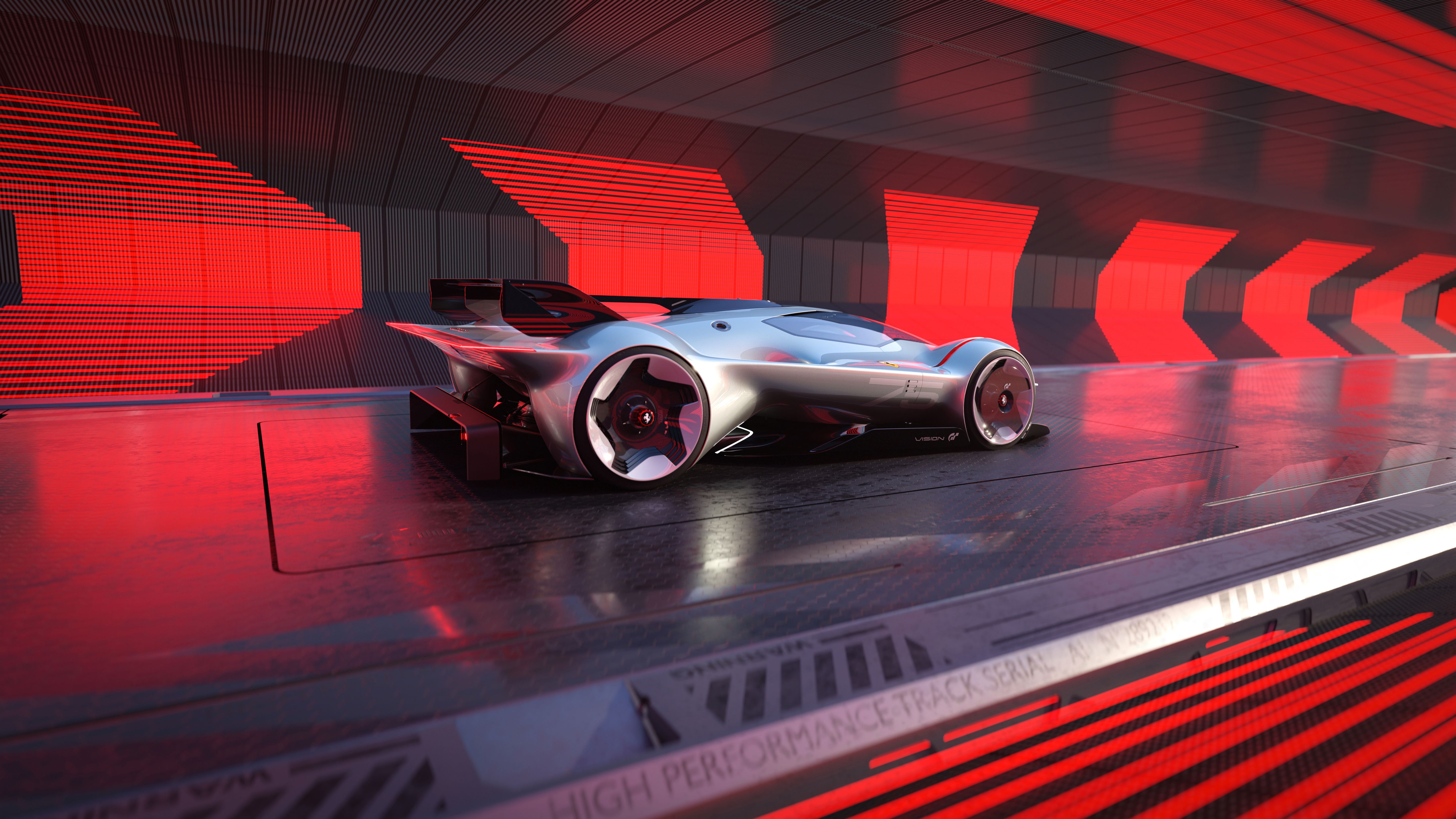 5760x3240 Ferrari Vision Gran Turismo 5K 3 Wallpaper Car Wallpaper