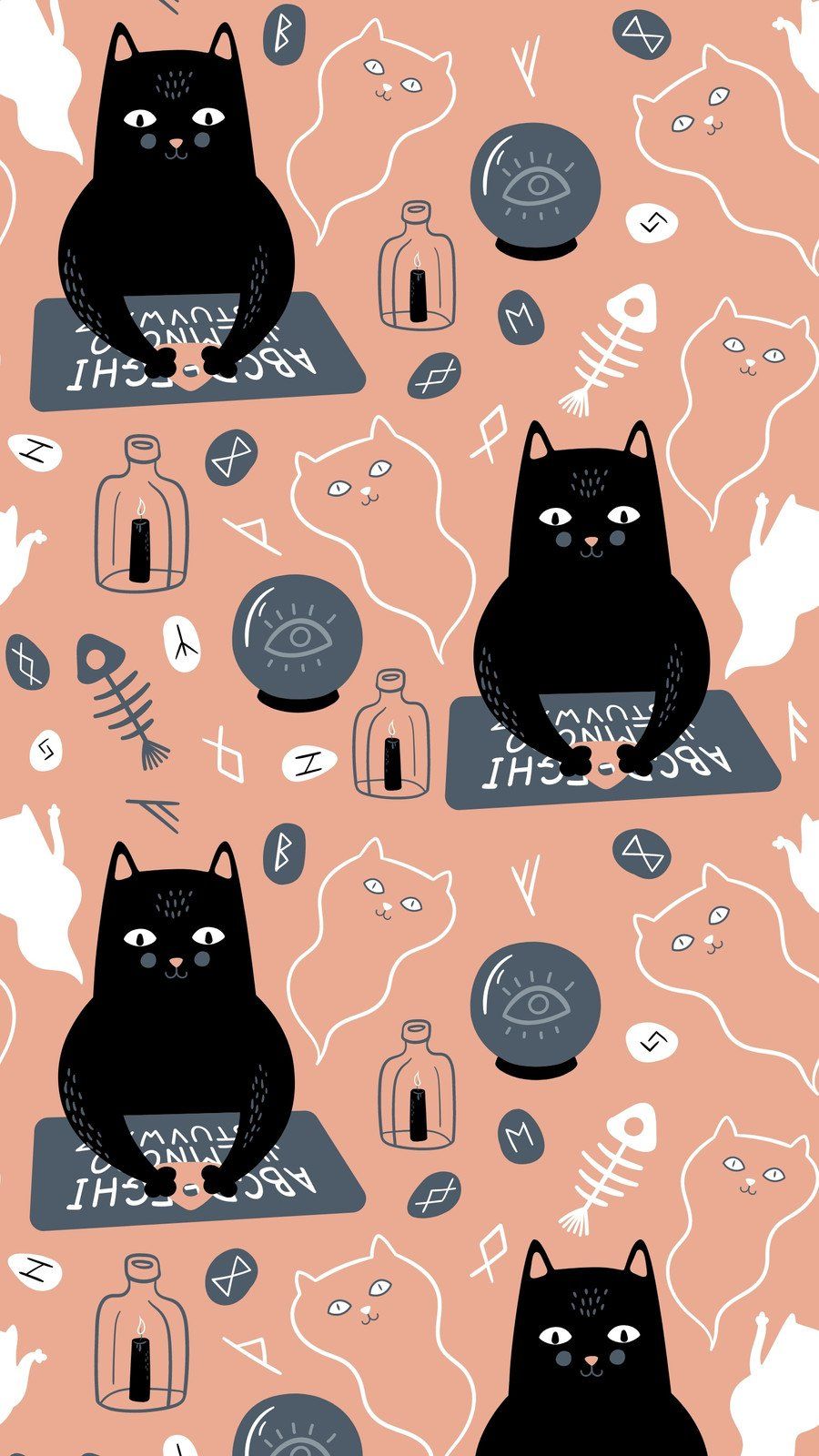 900x1600 Free custom funny cat phone wallpaper templates