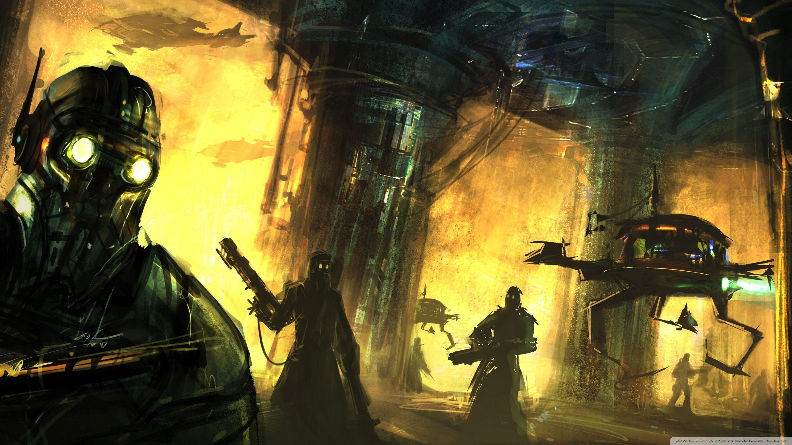 2560x1440 Dystopian Future Art