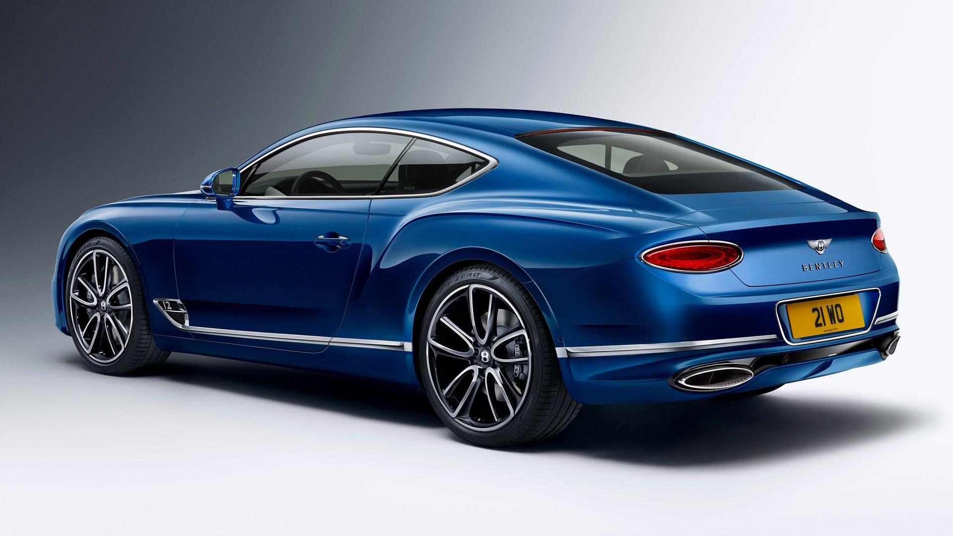 1920x1080 Vehicles Bentley Continental GT Bentley Car Blue Car Luxury Car