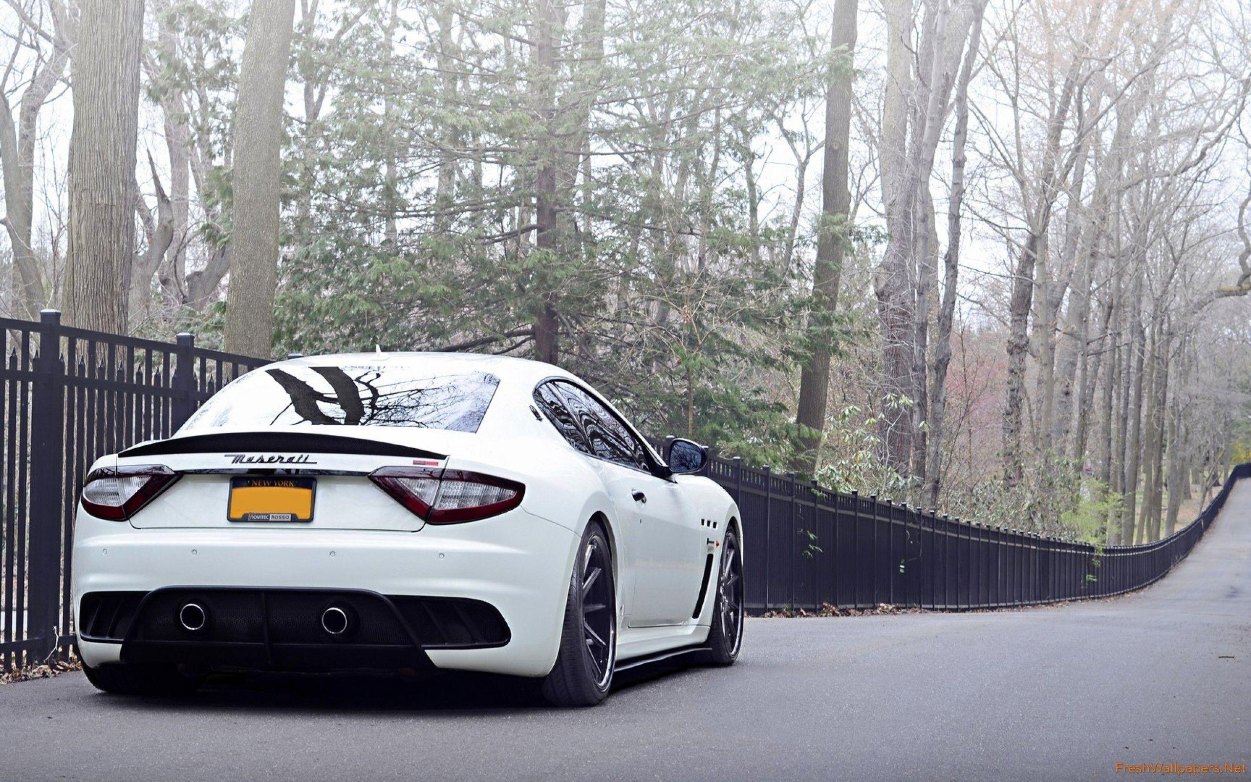 2560x1600 maserati granturismo tuning back wallpaper