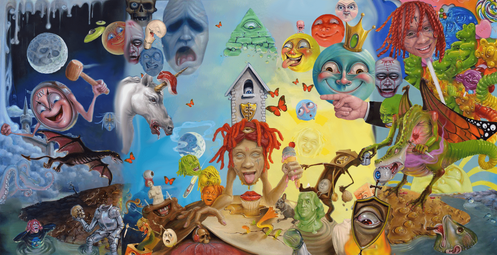 1662x853 Trippie Redd Wallpaper (Inspired By U AstralFall)