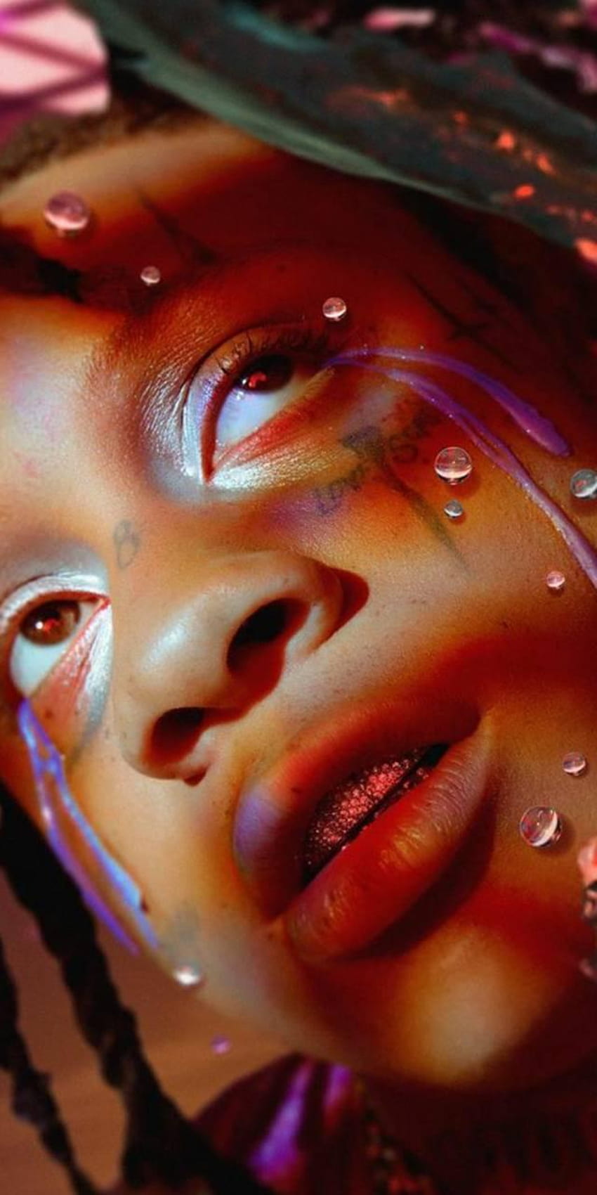 850x1700 Trippie Redd by woxid, trippie redd album cover HD phone wallpaper