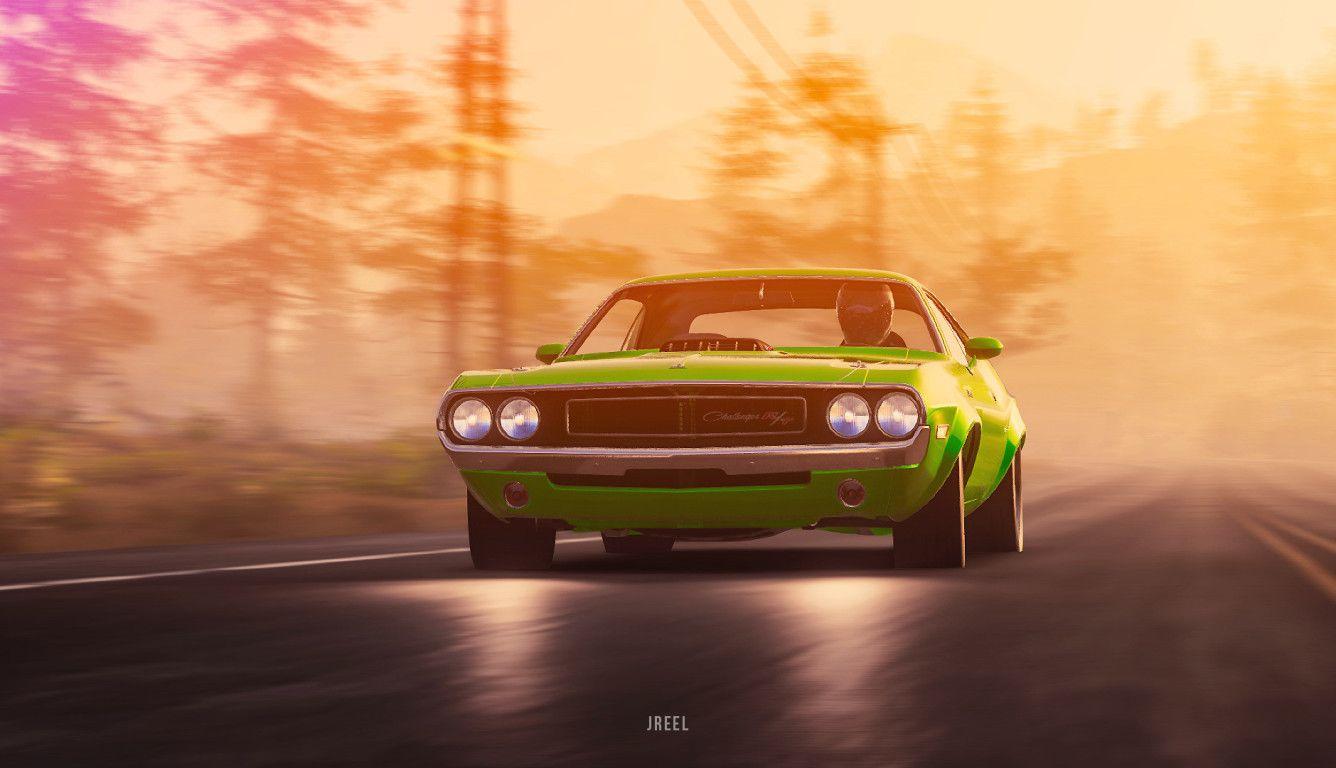 1336x768 Dodge Challenger RT From The Crew 2 Laptop HD HD 4k