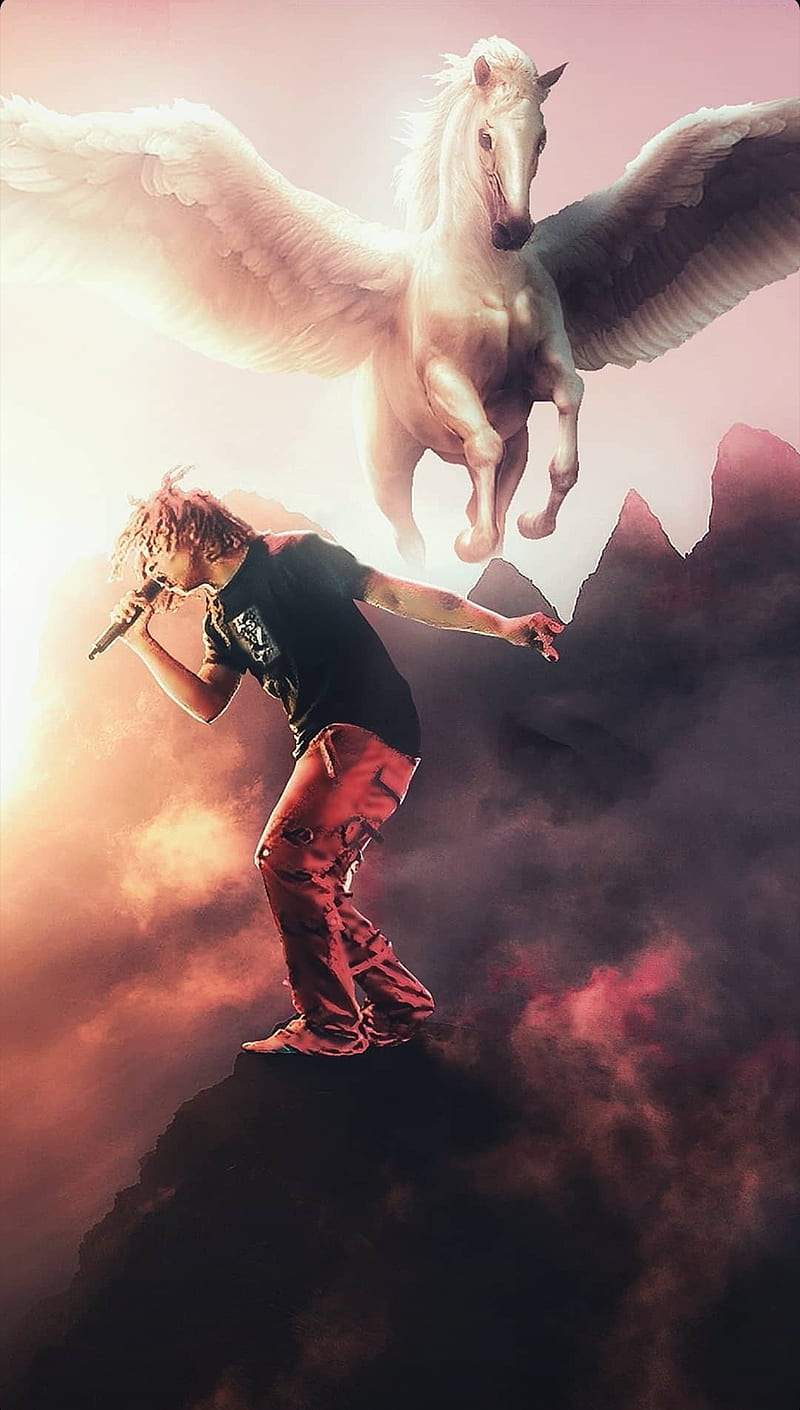 800x1410 Trippie Redd Pegasus, album, lil melody, rapper, trippieredd, HD phone wallpaper