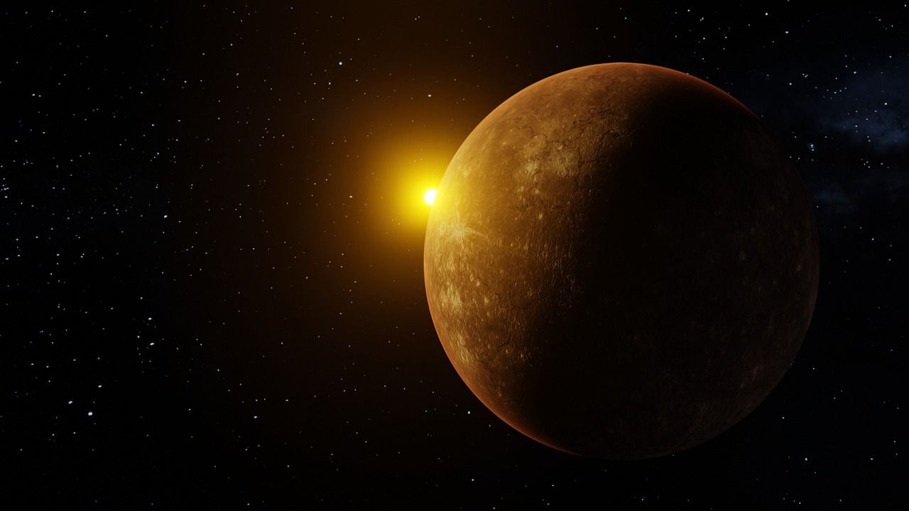 1280x720 Mercury Planet Space