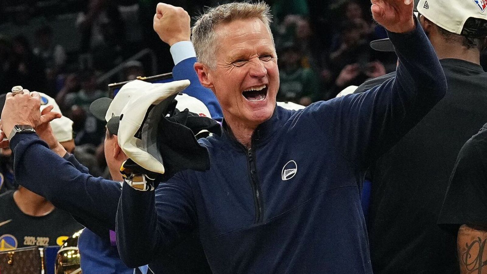 1600x900 Steve Kerr: Golden State Warriors coach makes history as he wins ninth NBA championship