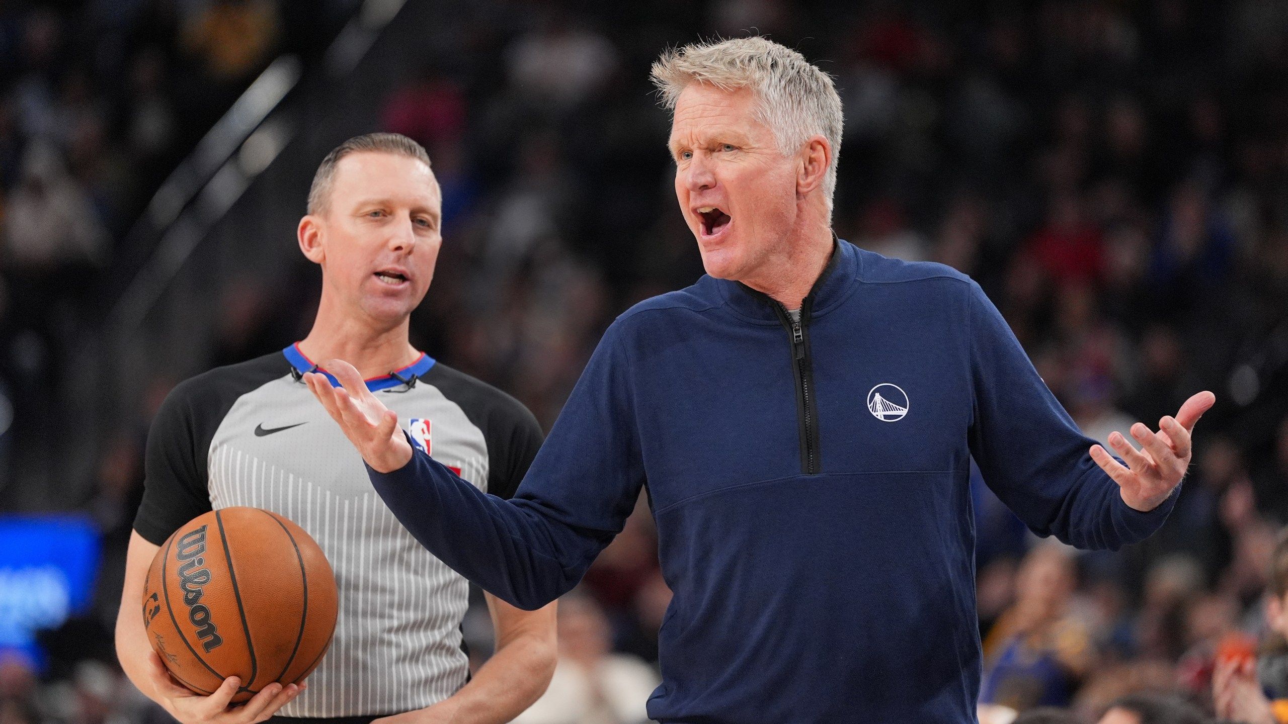 2560x1440 Steve Kerr's mom not happy with him for outburst leading to ejection