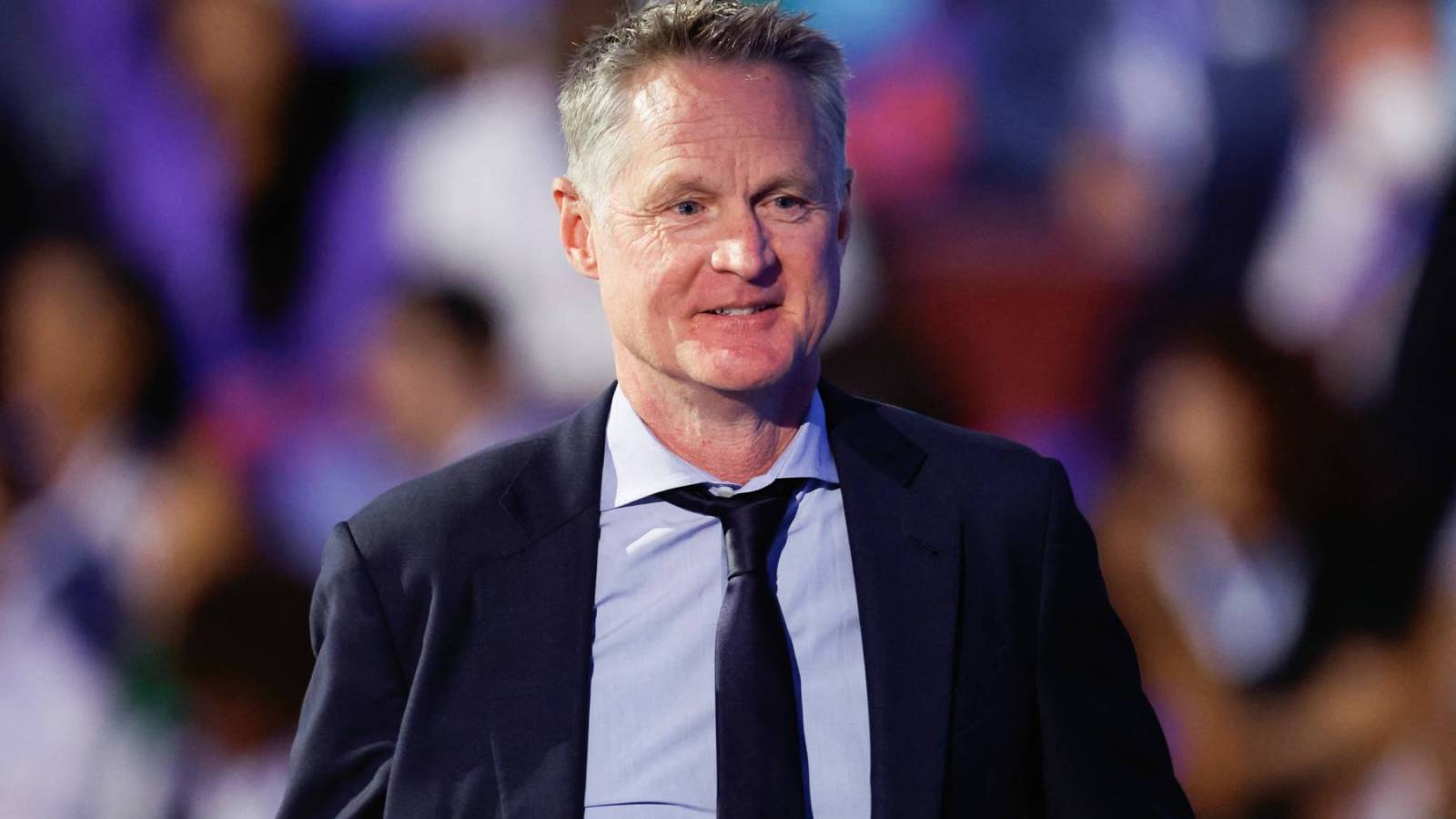 1600x900 Steve Kerr Channels Steph Curry in DNC Speech