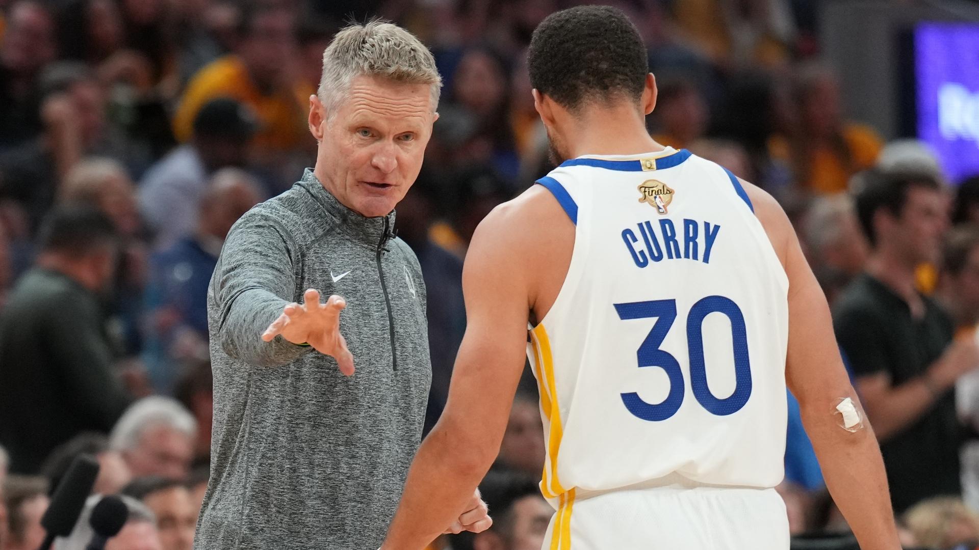 1920x1080 Steve Kerr to Warriors after Game 5 win: 'We're going to finish this in Boston'