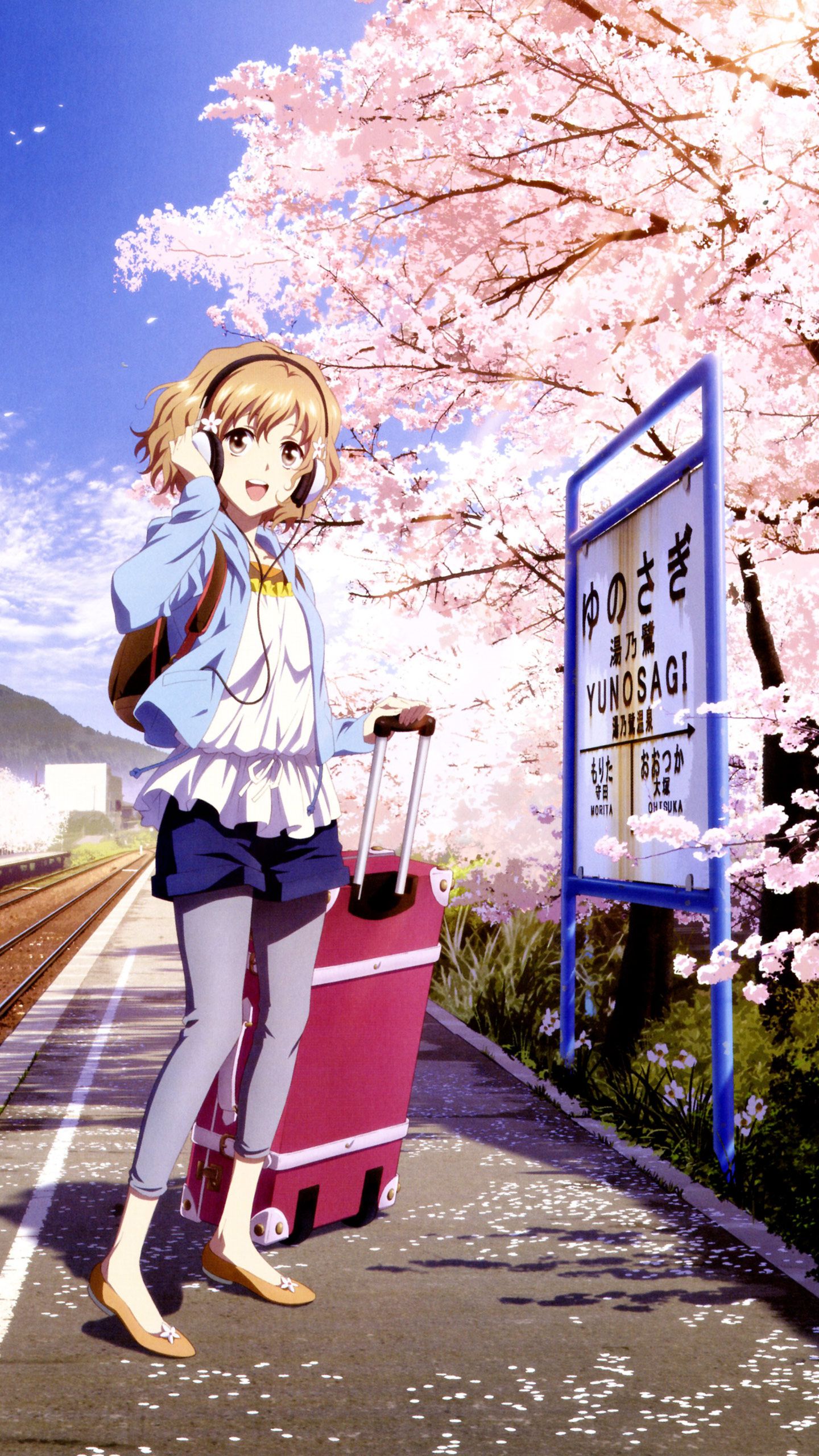 1440x2560 The Forgotten Lair. Hanasaku Iroha Mobile Wallpaper