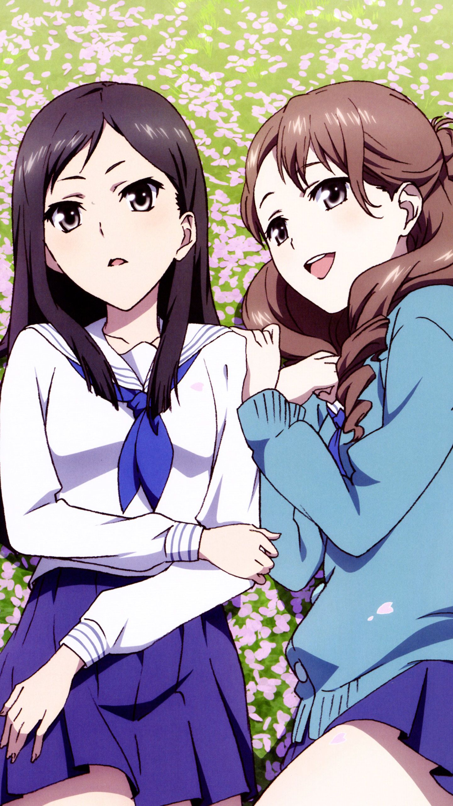 1440x2560 The Forgotten Lair. Hanasaku Iroha Mobile Wallpaper