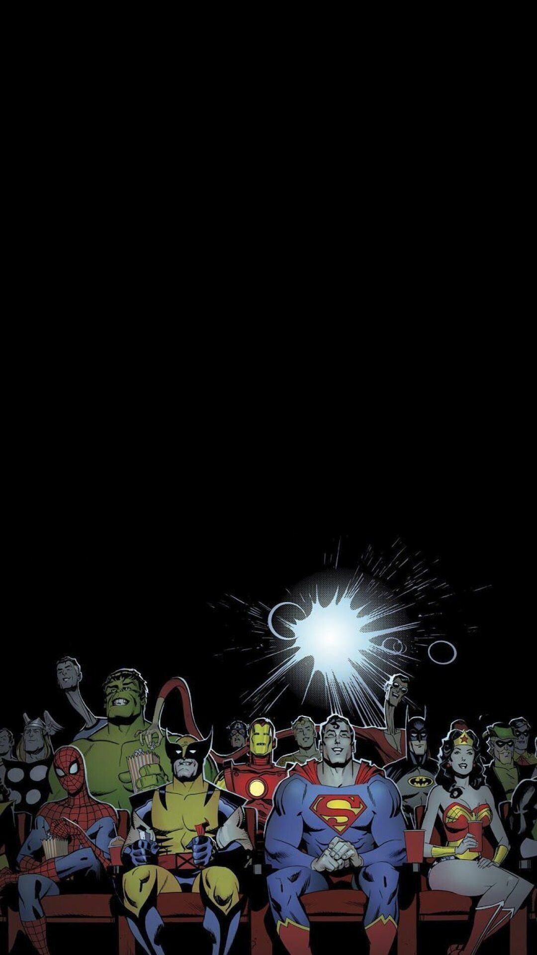 1080x1921 DC vs. Marvel Wallpaper